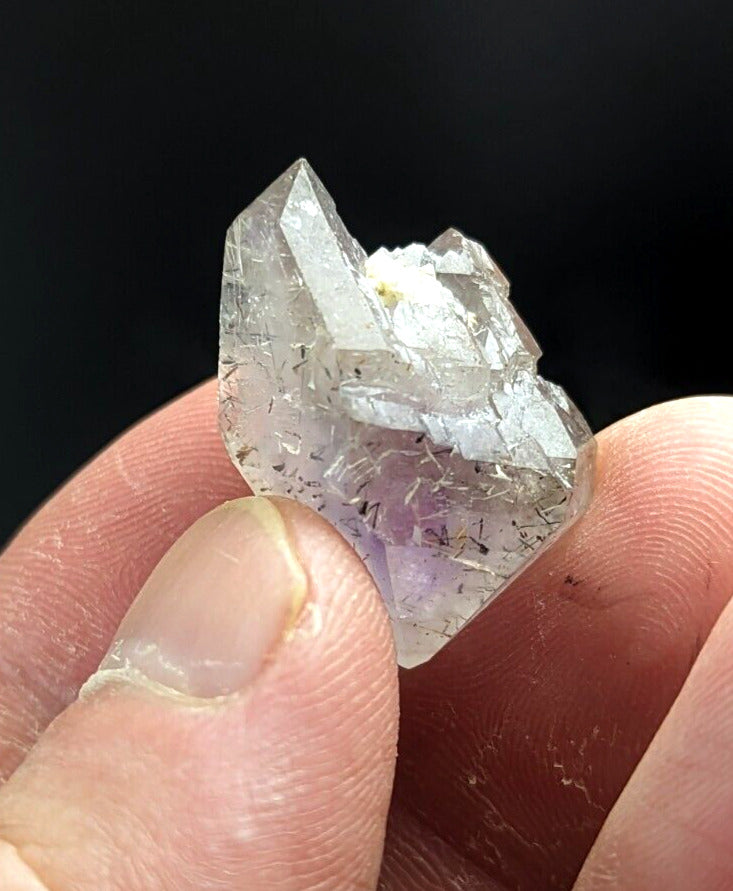 Amethyst w/ inclusions - Cabarrus County North Carolina USA Rare find - Collectibles:Rocks Fossils & Minerals:Crystals