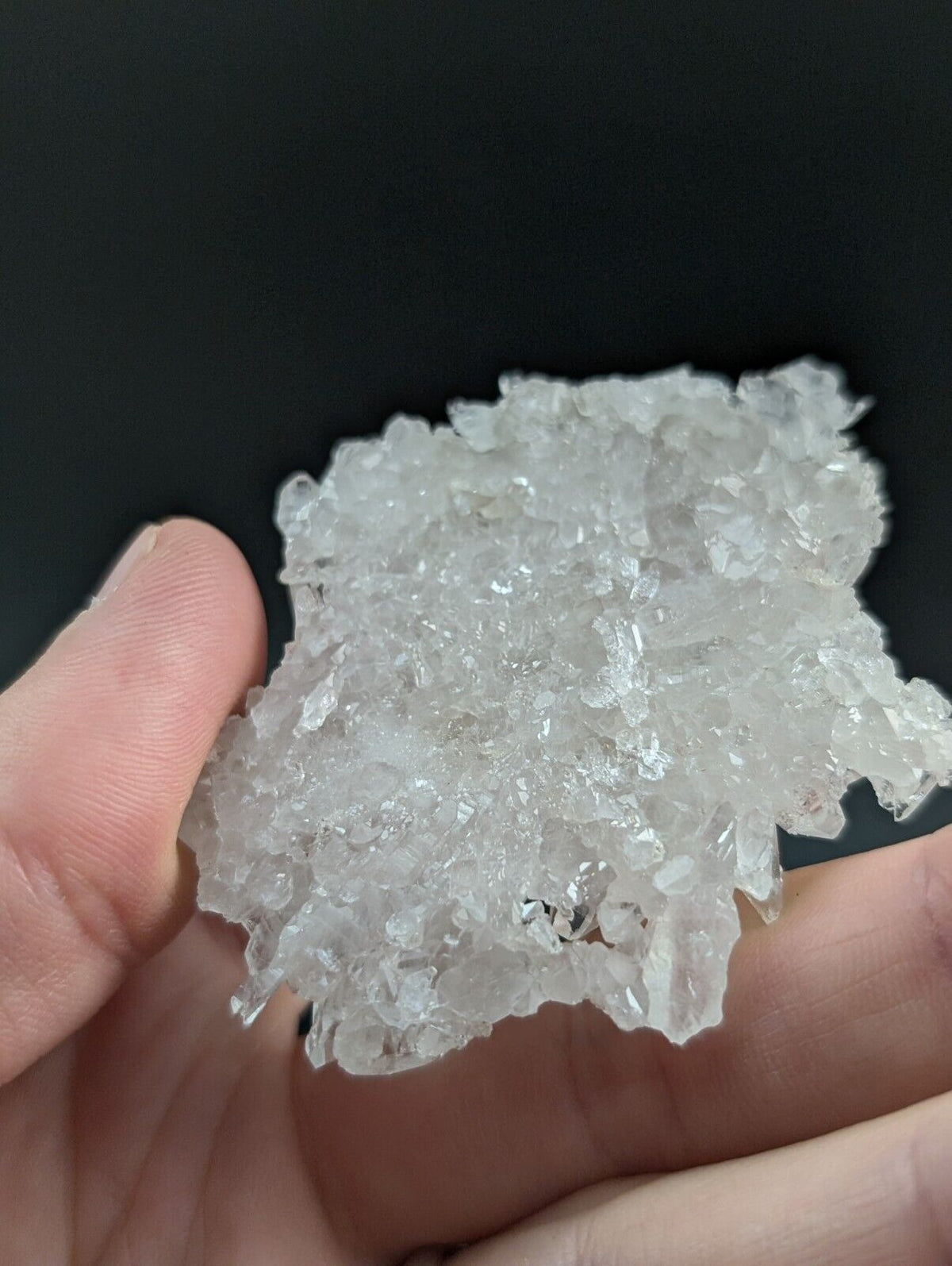 Arkansas Quartz Crystal Cluster - OOAK natural mineral specimen AR USA - Collectibles:Rocks Fossils & Minerals:Crystals