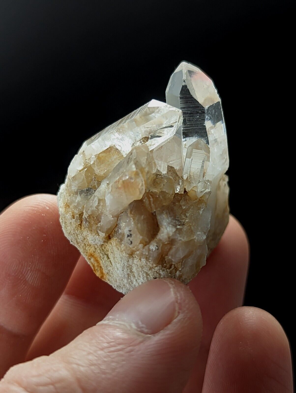 Arkansas Quartz Crystal Cluster Saline County AR Old Stock - Collectibles:Rocks Fossils & Minerals:Crystals Mineral