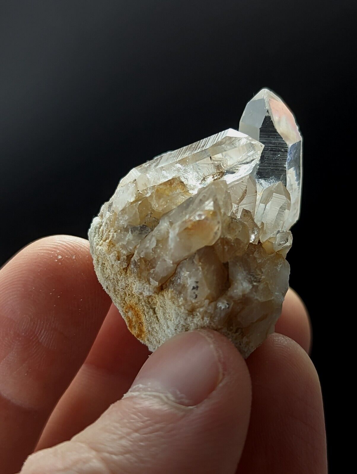 Arkansas Quartz Crystal Cluster Saline County AR Old Stock - Collectibles:Rocks Fossils & Minerals:Crystals Mineral