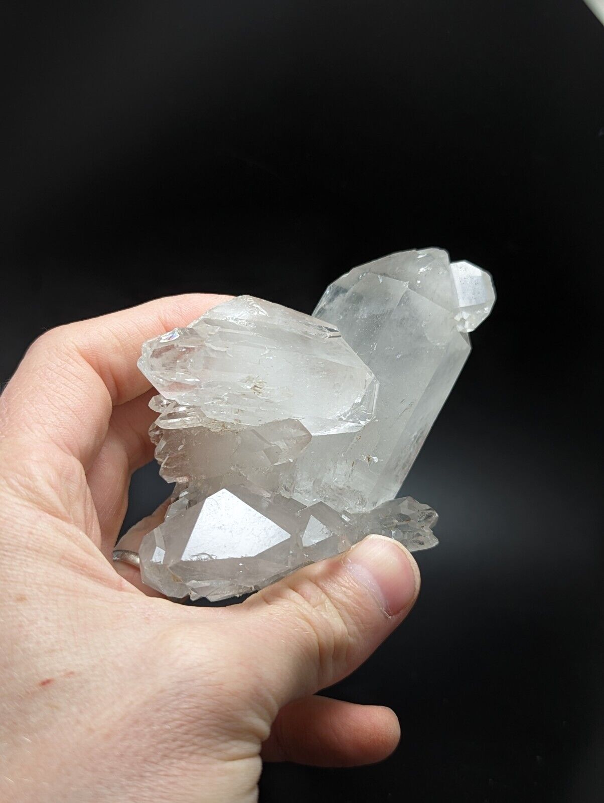 Arkansas Quartz Crystal Floater w Rare and Unique Form Garland Co old stock. - Collectibles:Rocks Fossils &