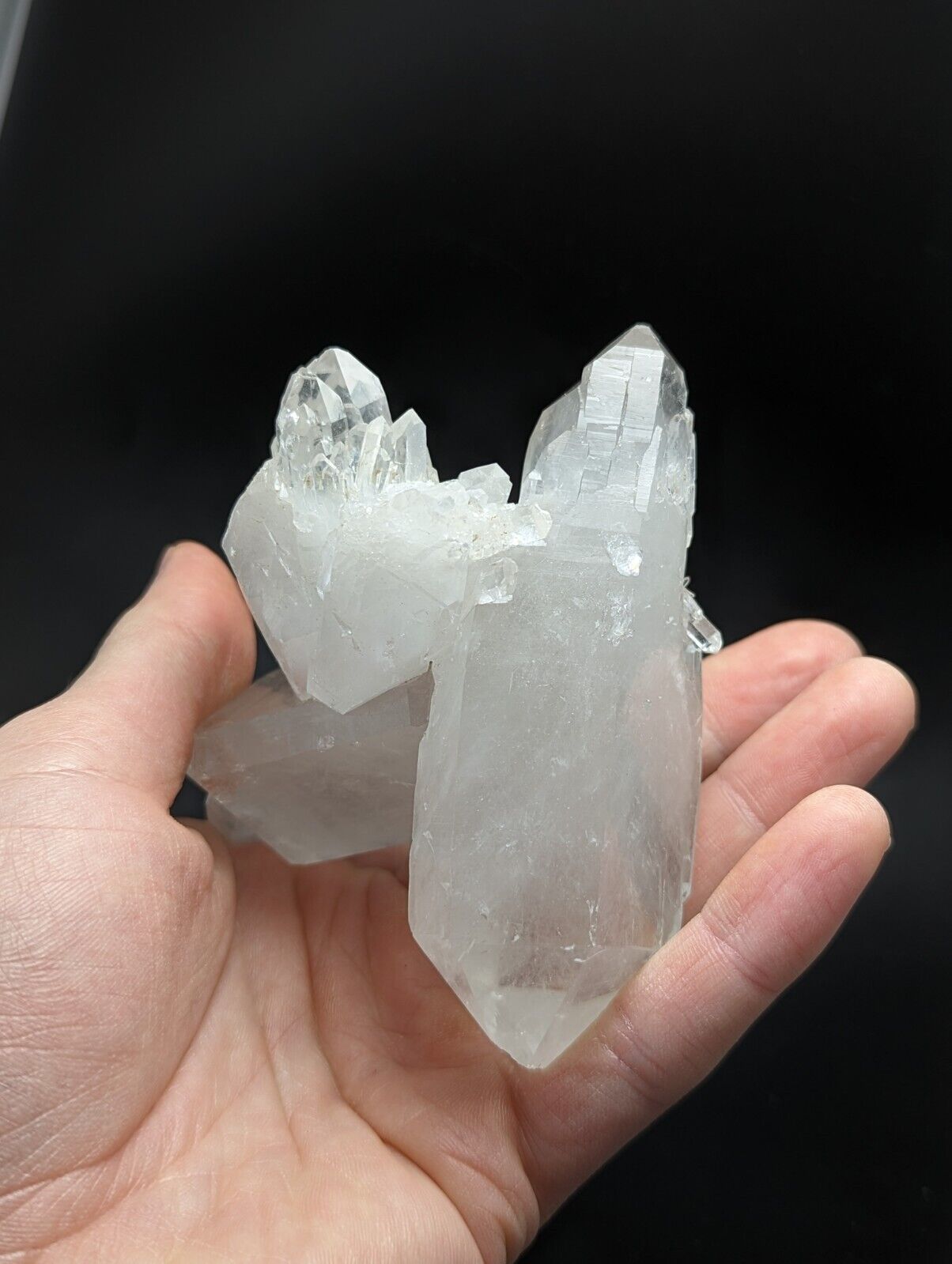 Arkansas Quartz Crystal Floater w Rare and Unique Form Garland Co old stock. - Collectibles:Rocks Fossils &