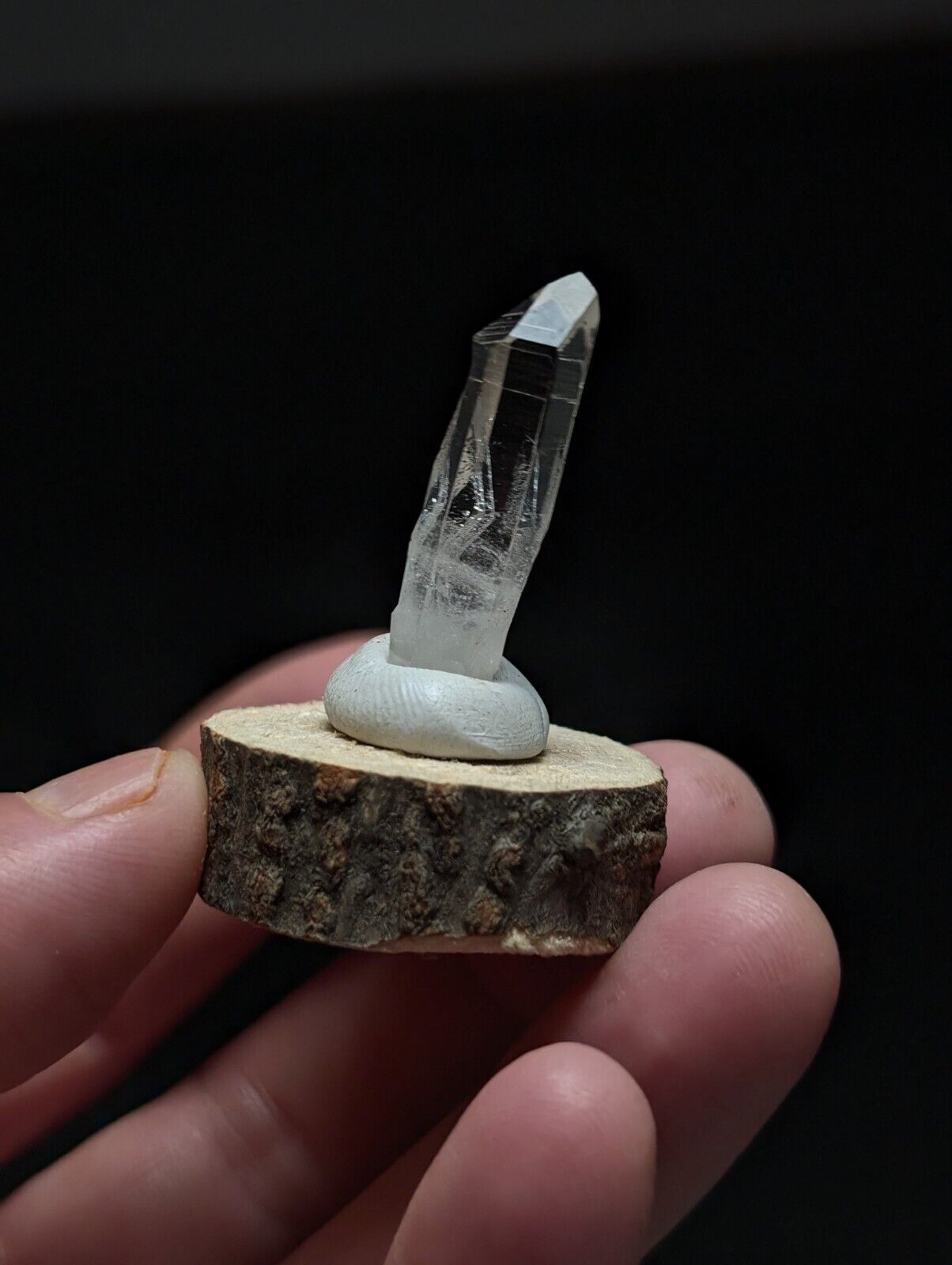 Arkansas Quartz Crystal Point - OOAK natural mineral specimen AR USA - Collectibles:Rocks Fossils & Minerals:Crystals