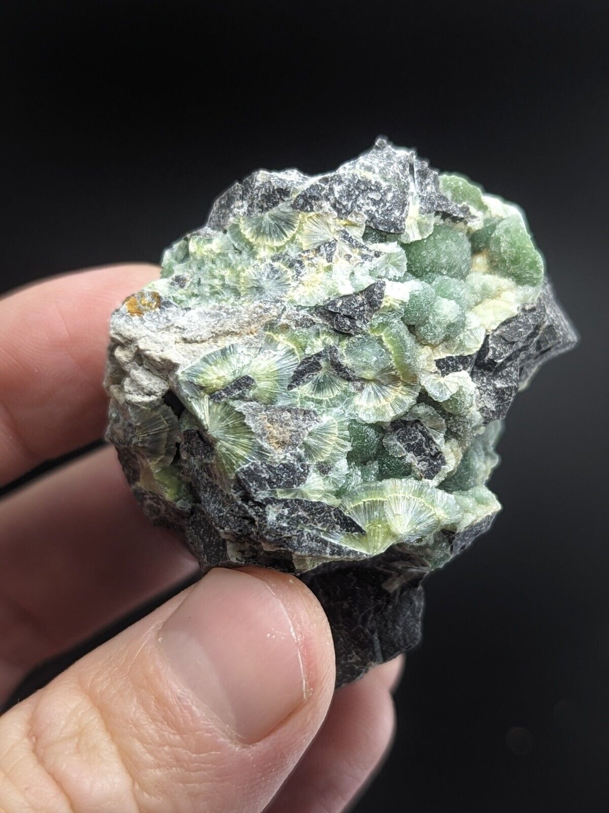 Awesome Wavellite - Fantastic Old Stock - Mauldin Mountain Arkansas - Collectibles:Rocks Fossils & Minerals:Crystals