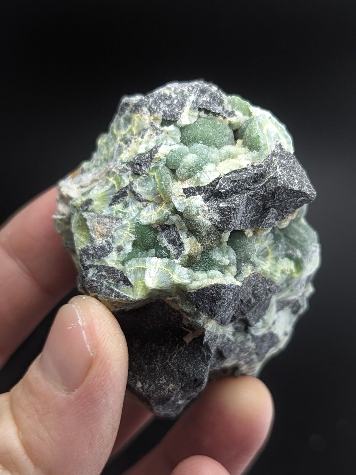Awesome Wavellite - Fantastic Old Stock - Mauldin Mountain Arkansas - Collectibles:Rocks Fossils & Minerals:Crystals