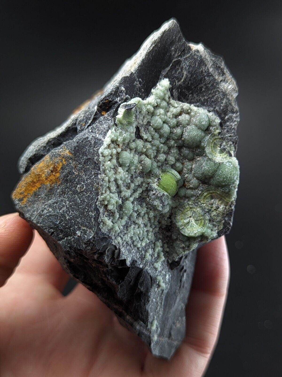 Awesome Wavellite - Fantastic Old Stock - Mauldin Mountain Arkansas ooak - Collectibles:Rocks Fossils &