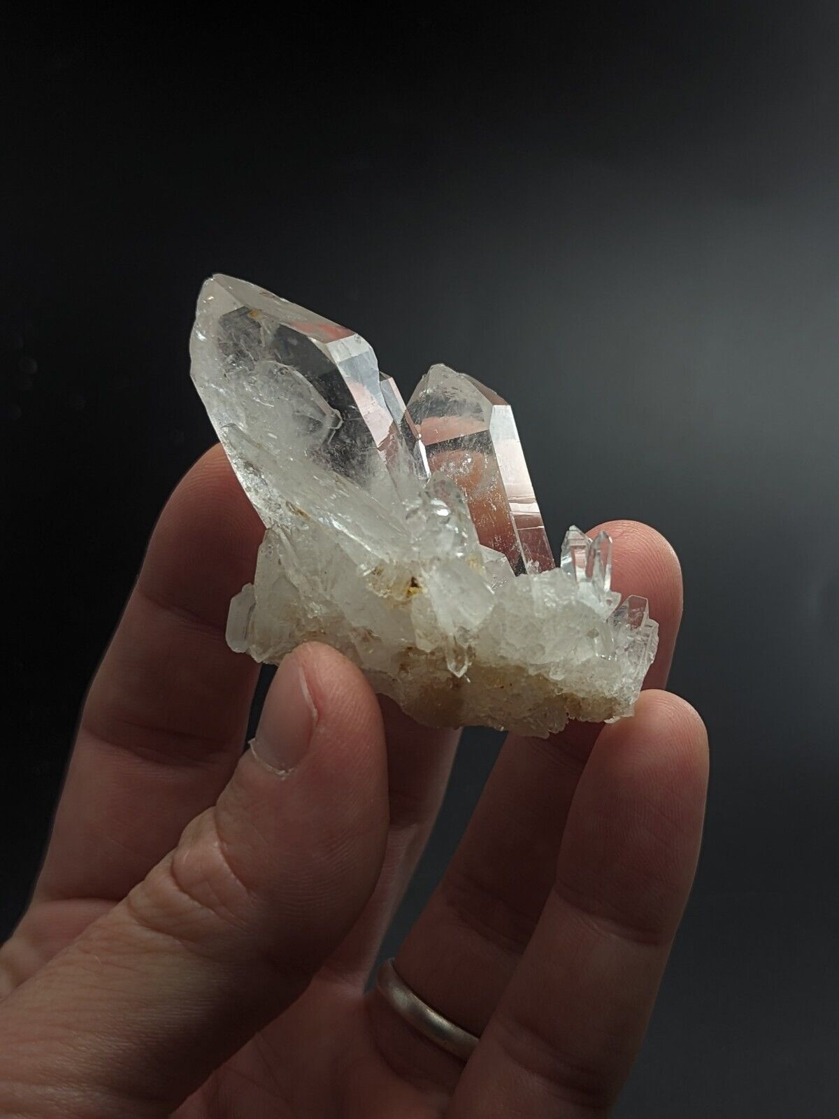 Beautiful Quartz Crystal Cluster Old Stock Garland County Arkansas ooak - Collectibles:Rocks Fossils &