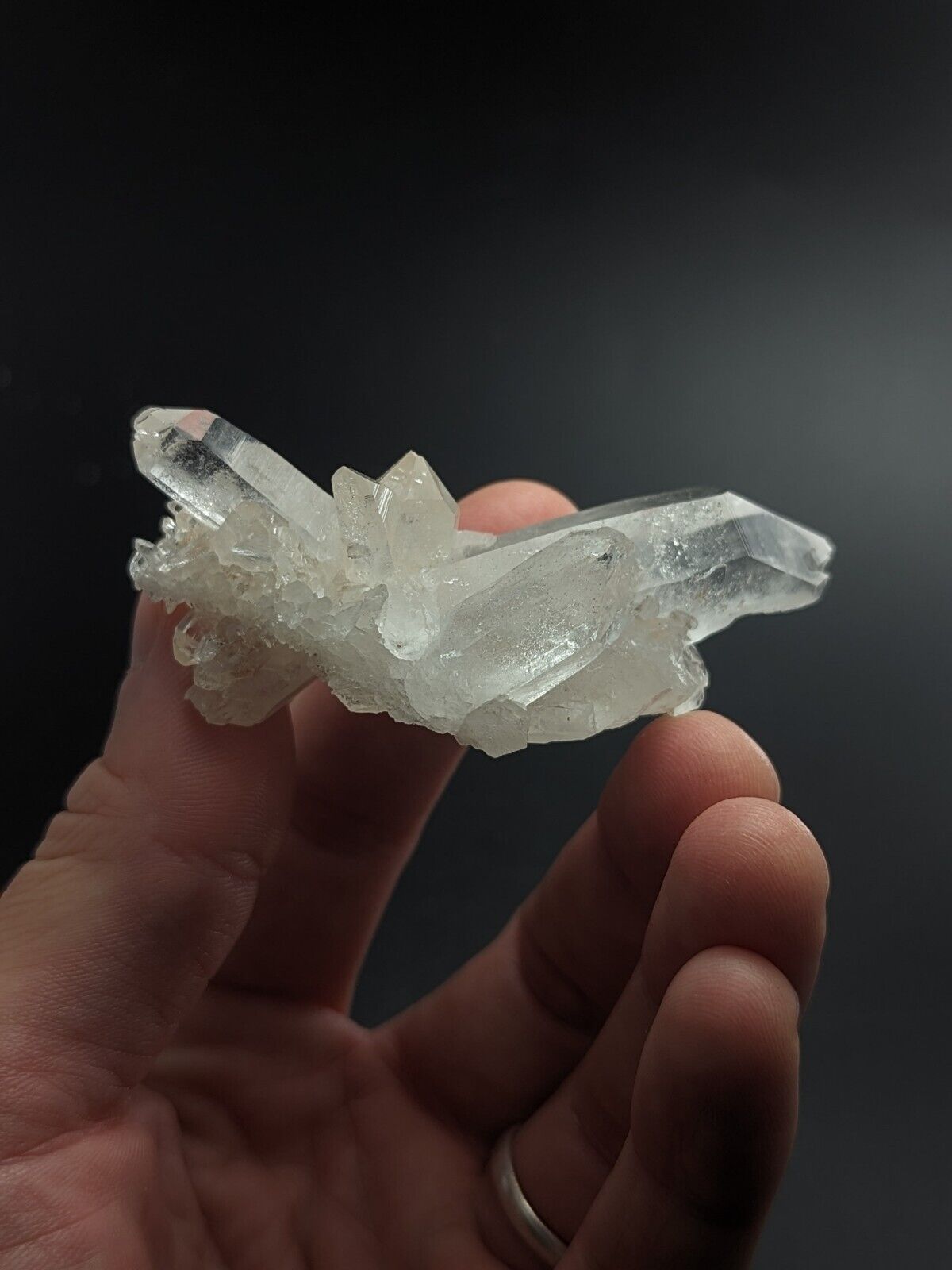 Beautiful Quartz Crystal Cluster Old Stock Garland County Arkansas ooak - Collectibles:Rocks Fossils &