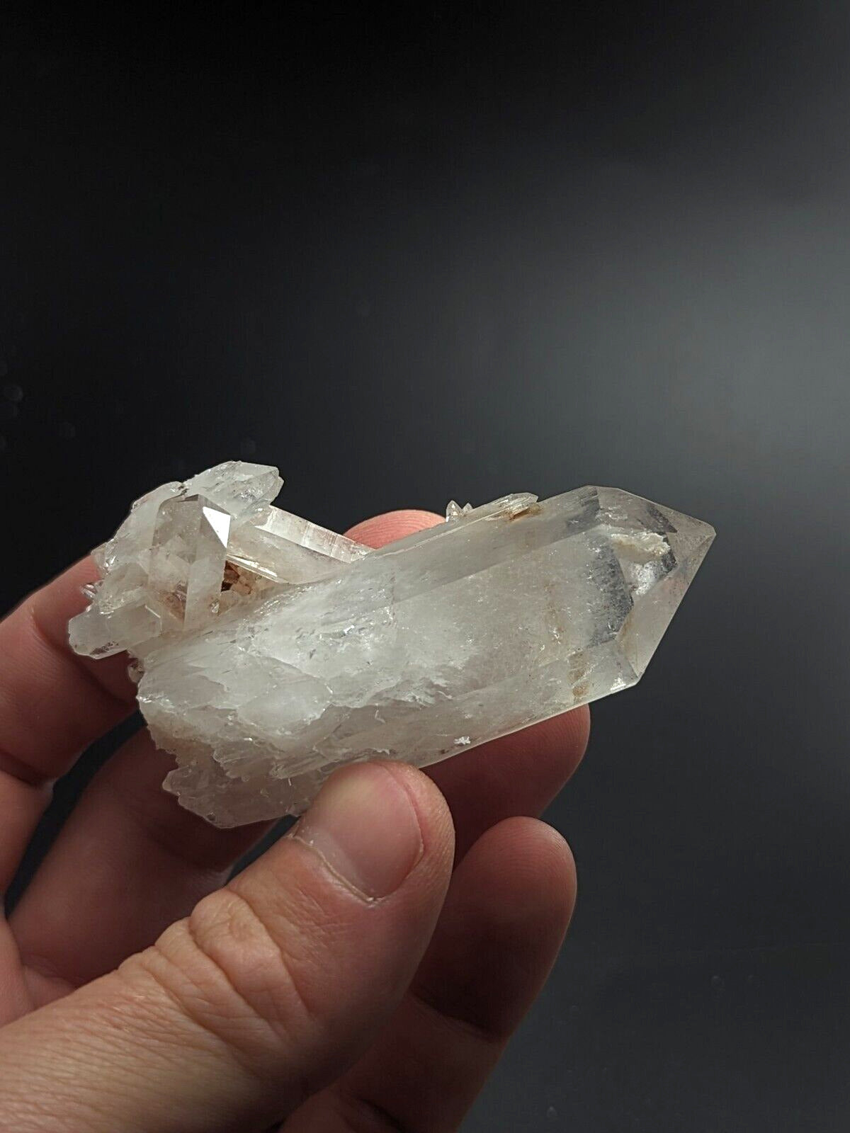 Beautiful Quartz Crystal Cluster Old Stock Garland County Arkansas ooak - Collectibles:Rocks Fossils &