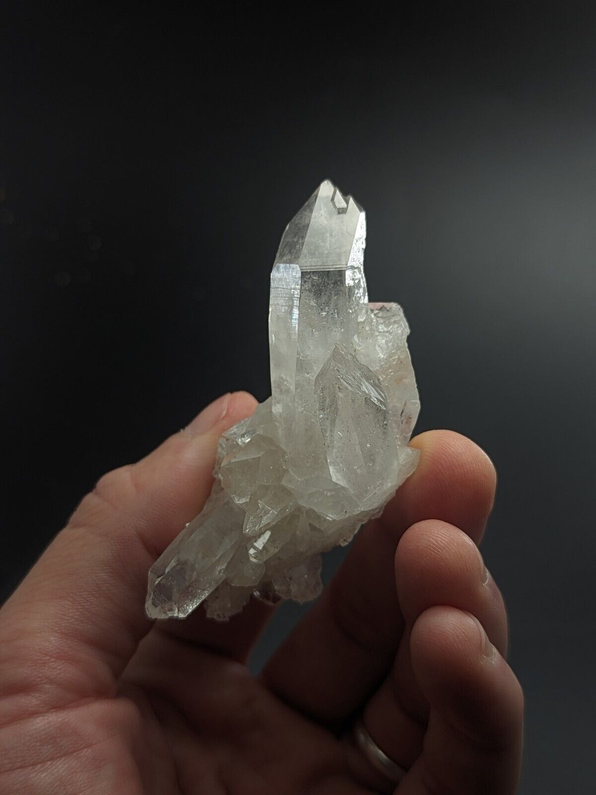 Beautiful Quartz Crystal Cluster Old Stock Garland County Arkansas ooak - Collectibles:Rocks Fossils &