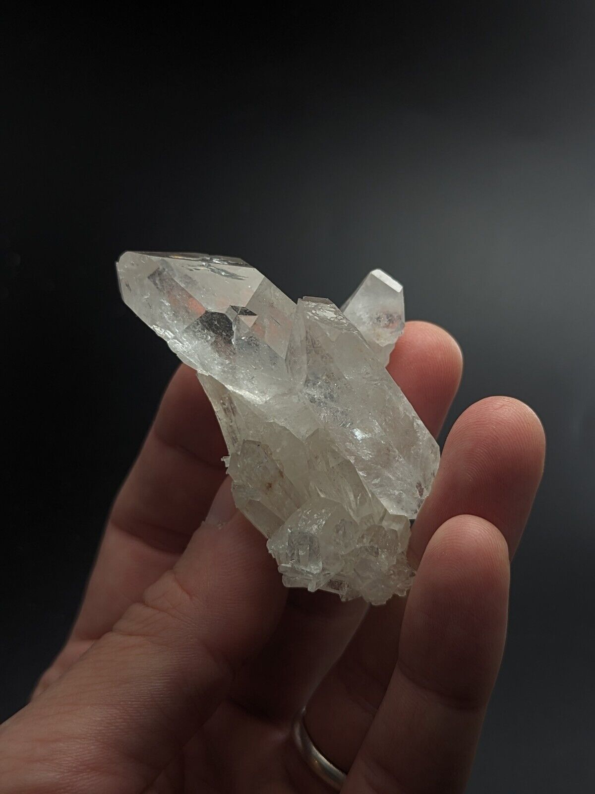 Beautiful Quartz Crystal Cluster Old Stock Garland County Arkansas ooak - Collectibles:Rocks Fossils &