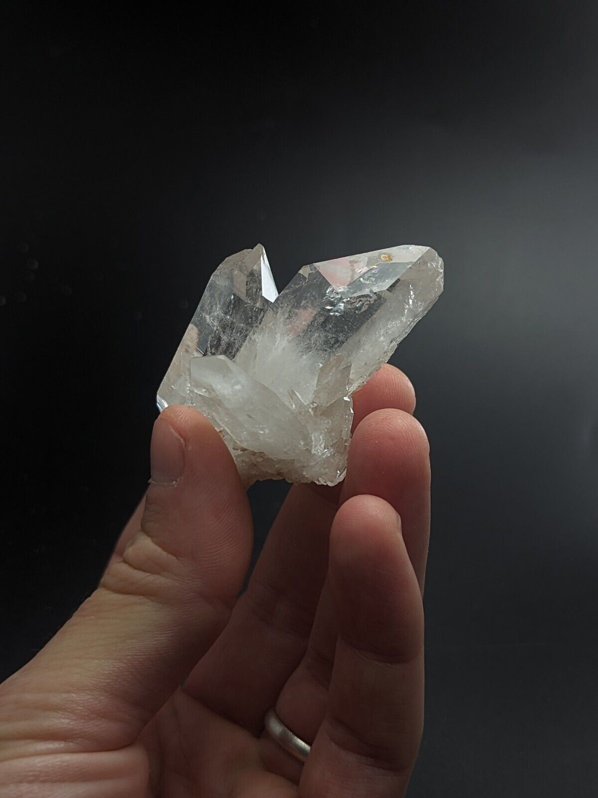 Beautiful Quartz Crystal Cluster Old Stock Garland County Arkansas ooak - Collectibles:Rocks Fossils &