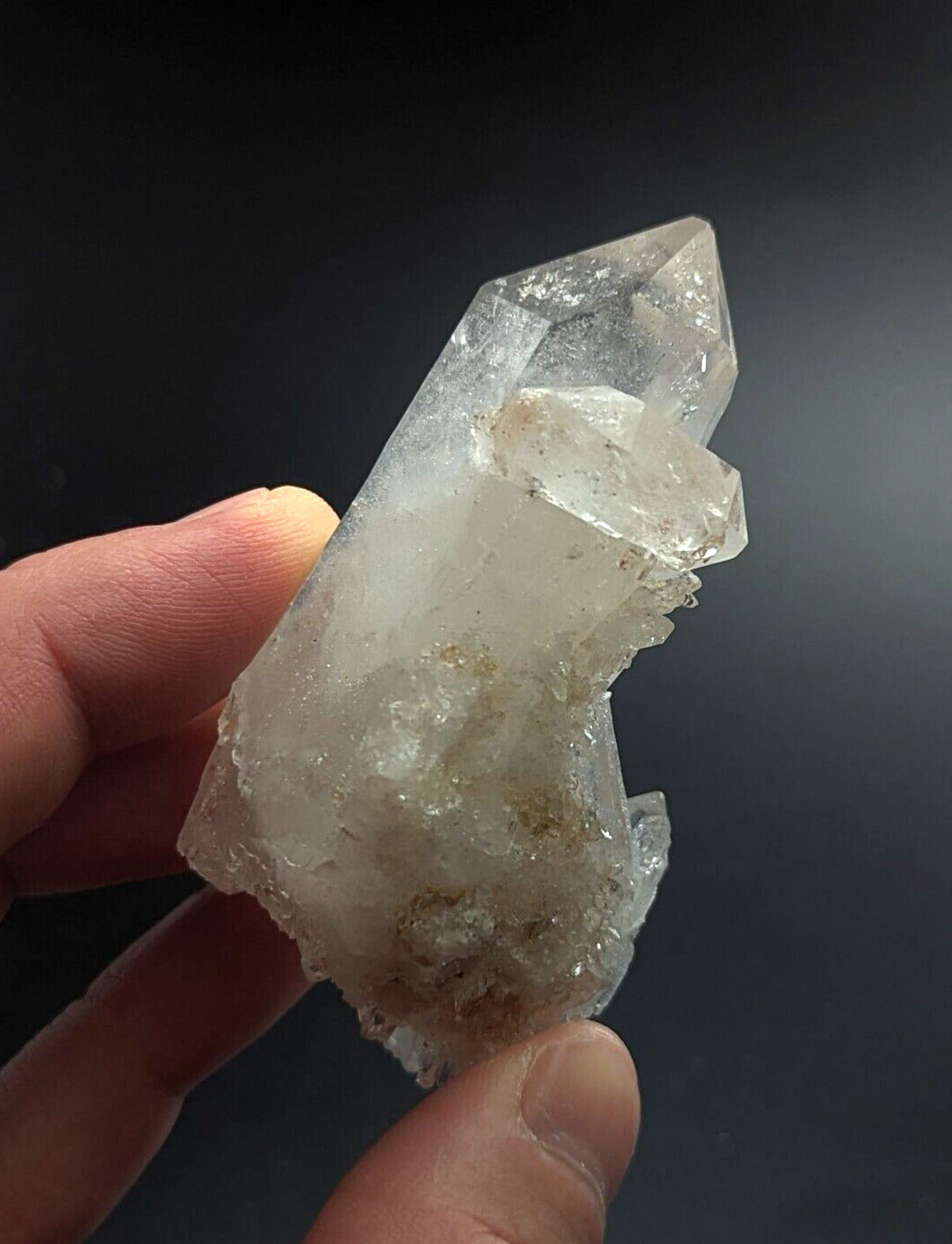 Beautiful Quartz Crystal Cluster Old Stock Garland County Arkansas ooak - Collectibles:Rocks Fossils &