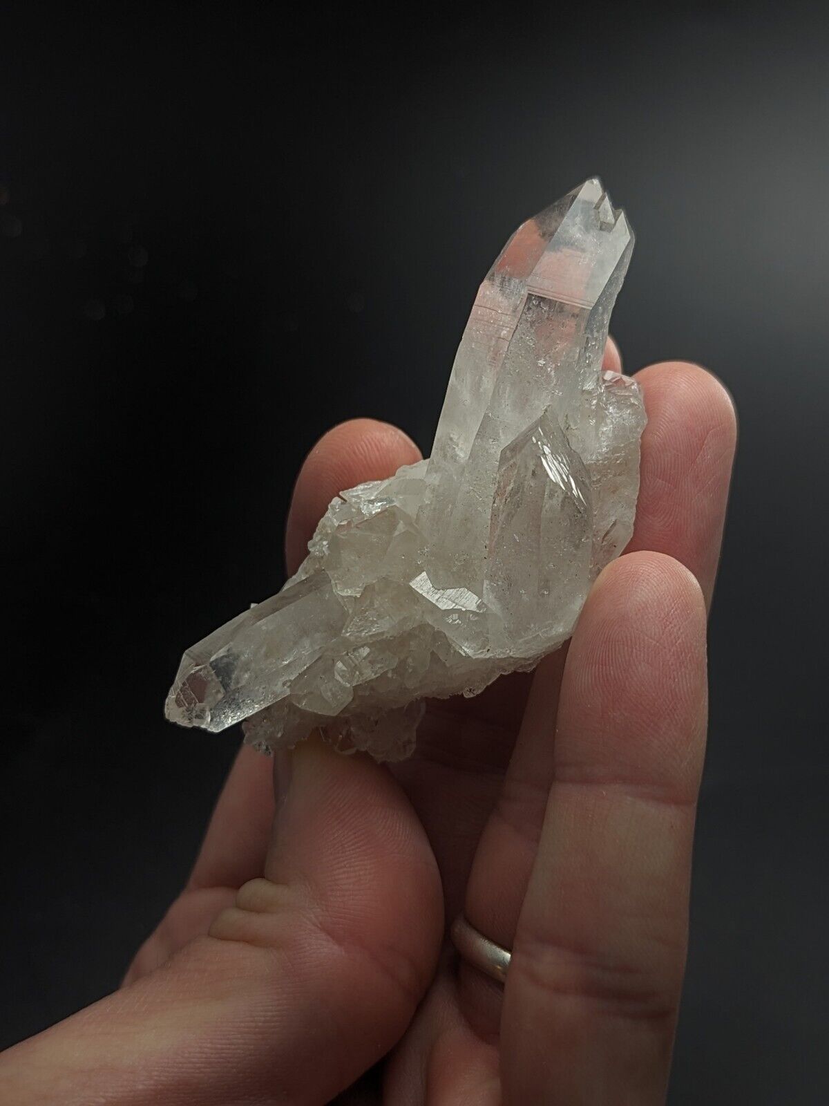 Beautiful Quartz Crystal Cluster Old Stock Garland County Arkansas ooak - Collectibles:Rocks Fossils &