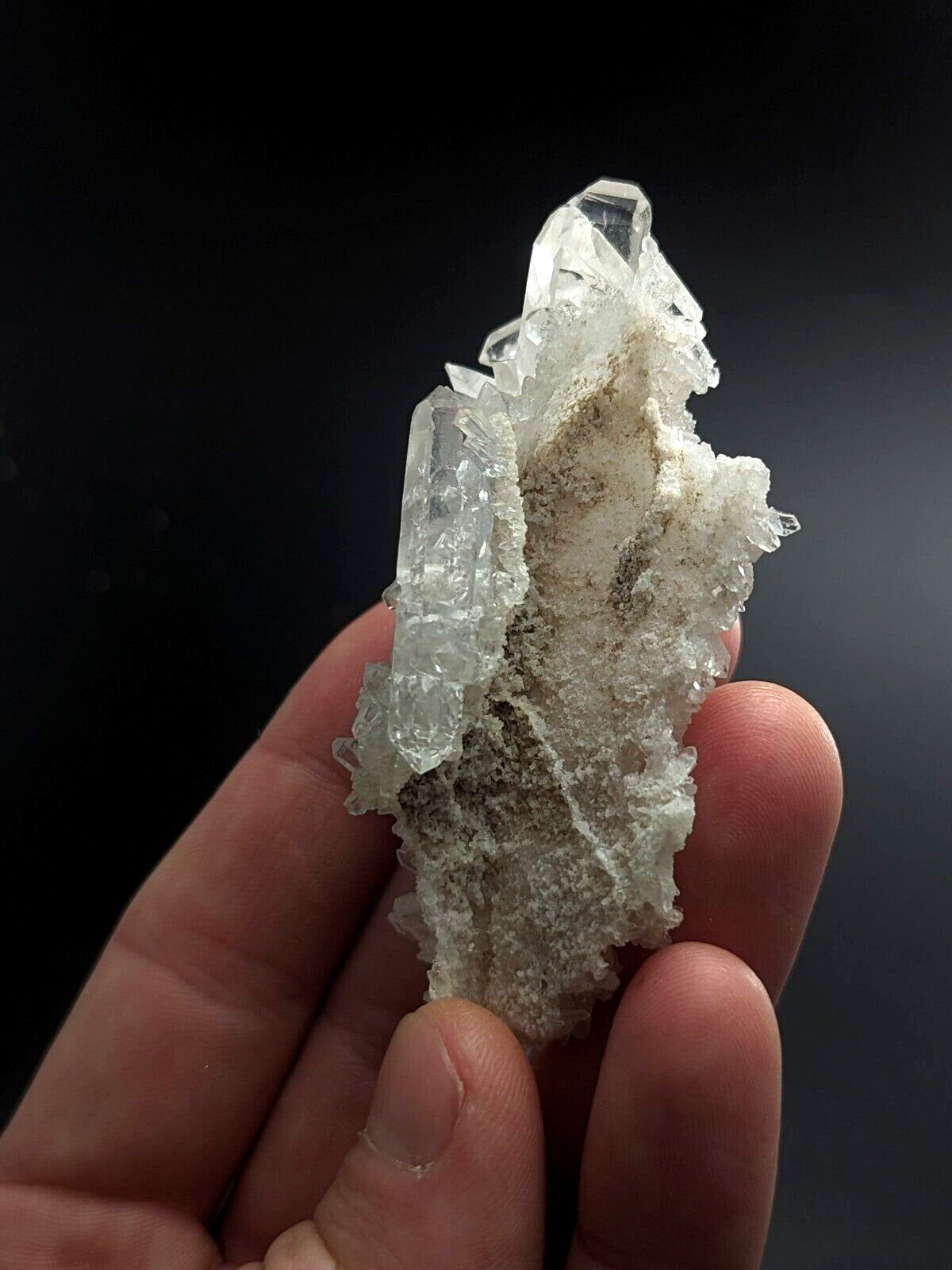 Beautiful Quartz Crystal Cluster Old Stock Garland County Arkansas ooak - Collectibles:Rocks Fossils &