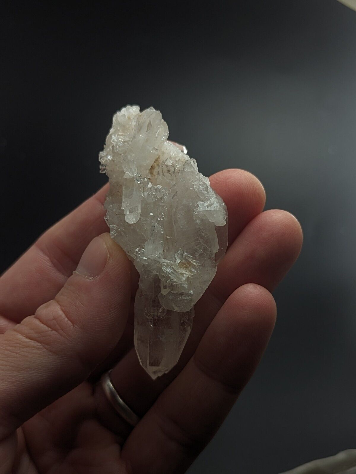 Beautiful Quartz Crystal Cluster Old Stock Garland County Arkansas ooak - Collectibles:Rocks Fossils &