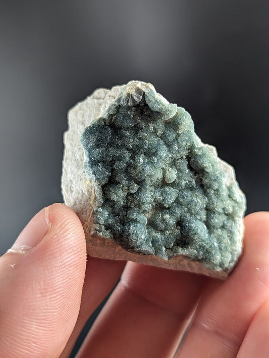 Blue Green Wavellite -Old Stock- Delinde/Schmitt mine - Garland County Arkansas - Collectibles:Rocks Fossils &