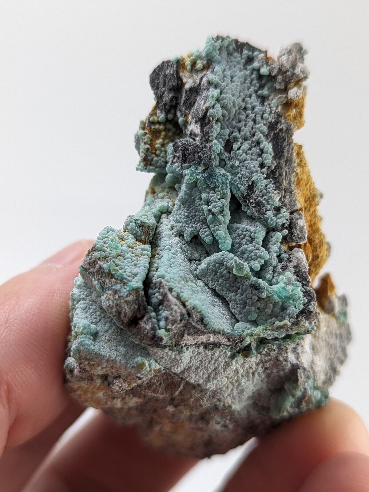 Blue Planerite Mauldin Mountain Montgomery Co. Arkansas USA (Top Aesthetics) - Collectibles:Rocks Fossils &