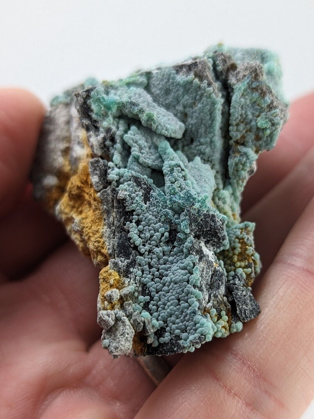 Blue Planerite Mauldin Mountain Montgomery Co. Arkansas USA (Top Aesthetics) - Collectibles:Rocks Fossils &