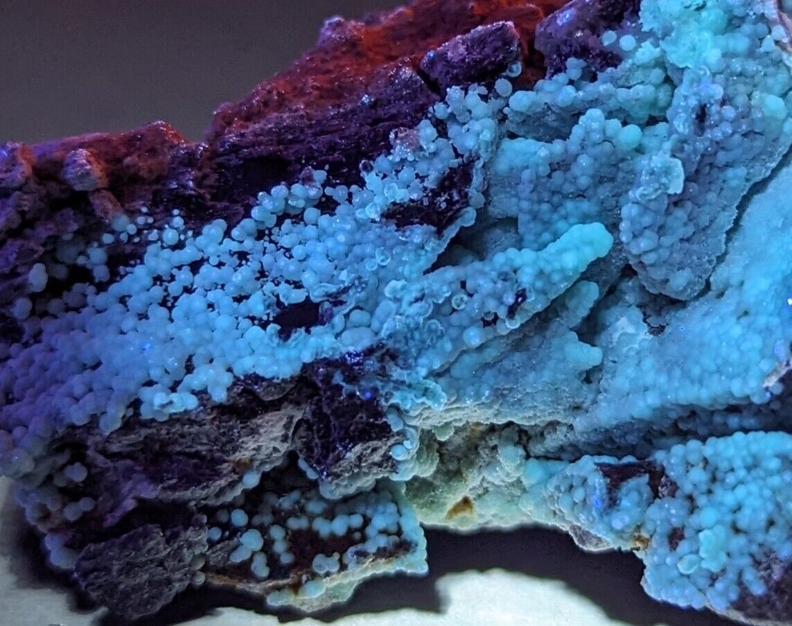 Blue Planerite Mauldin Mountain Montgomery Co. Arkansas USA (Top Aesthetics) - Collectibles:Rocks Fossils &