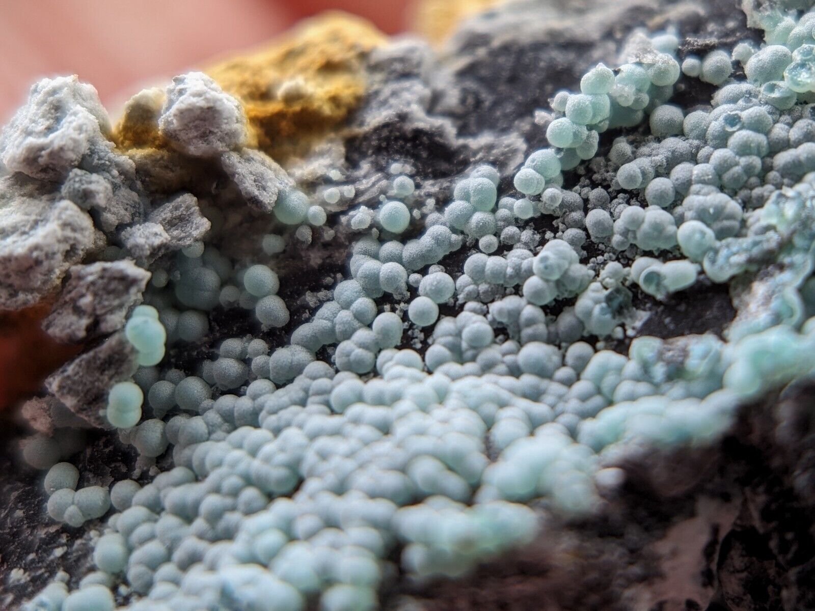 Blue Planerite Mauldin Mountain Montgomery Co. Arkansas USA (Top Aesthetics) - Collectibles:Rocks Fossils &