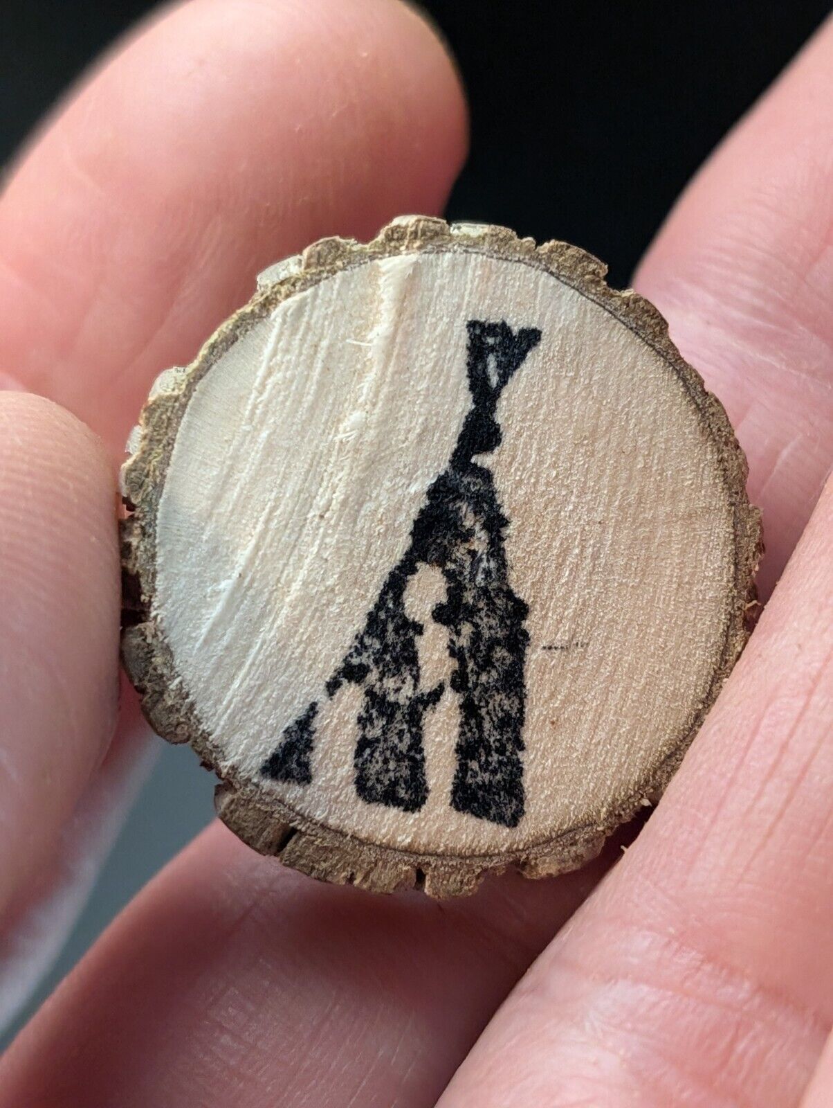 Brookite on Smoky Quartz Magnet Cove Arkansas USA Old Stock w/ wood display - Collectibles:Rocks Fossils &