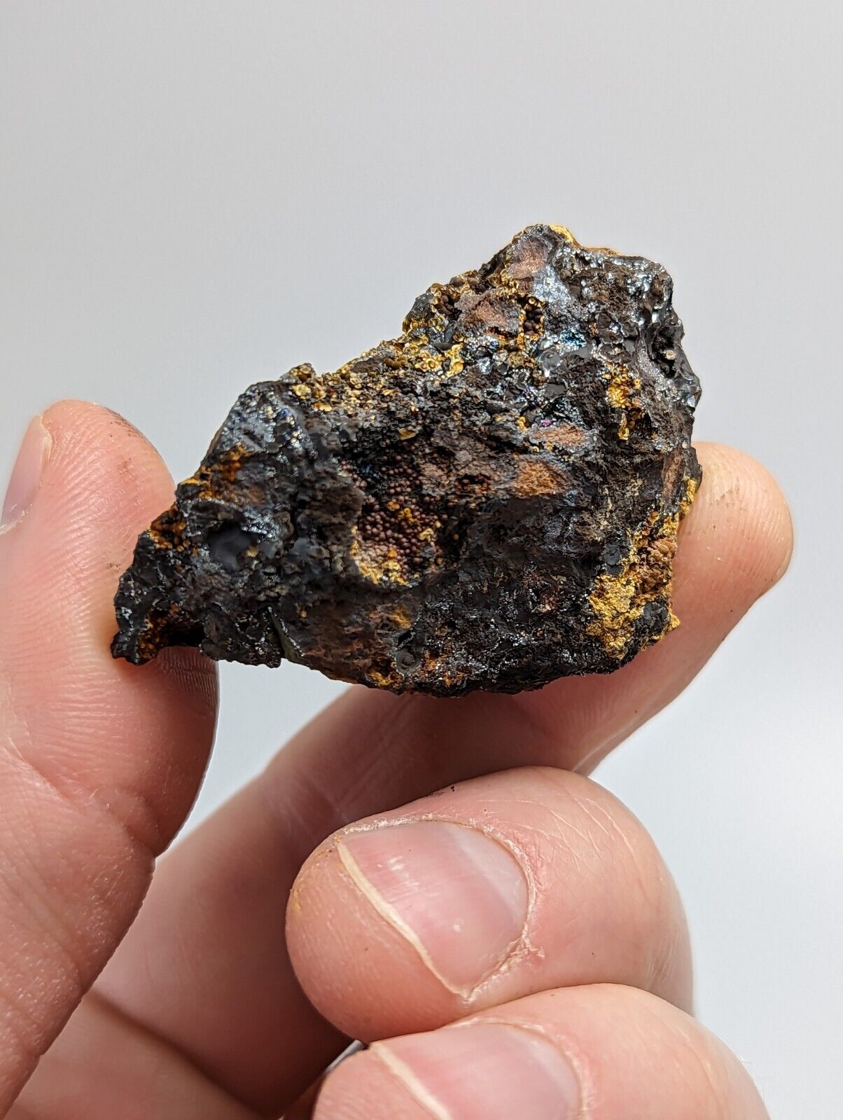 Cacoxenite on Novaculite Matrix Rare old stock 1970s Polk County Arkansas - Collectibles:Rocks Fossils &