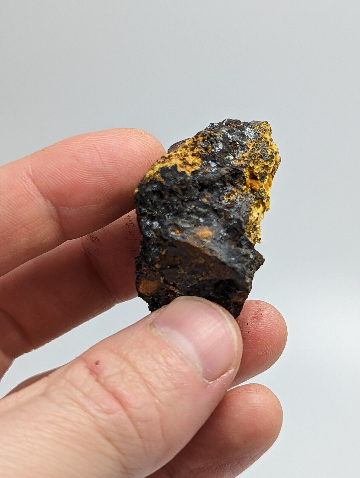 Cacoxenite on Novaculite Matrix Rare old stock 1970s Polk County Arkansas - Collectibles:Rocks Fossils &