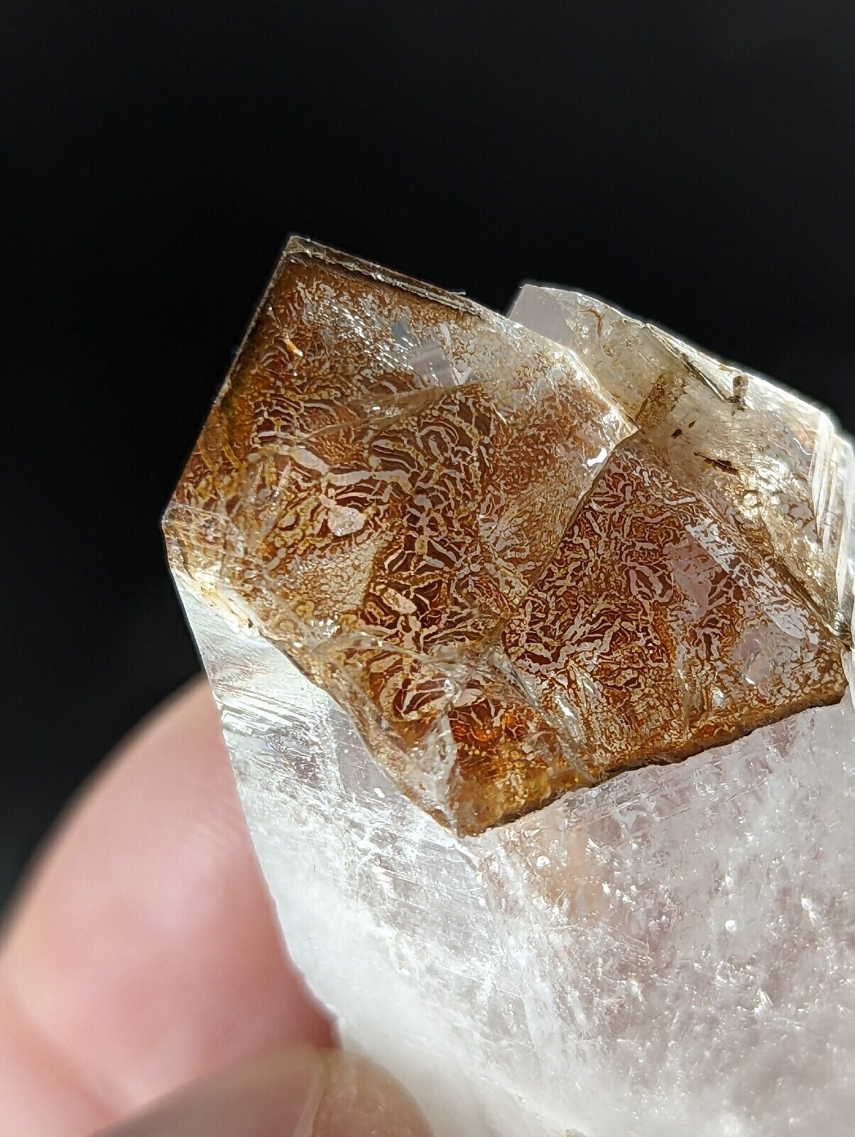 Clay included Quartz Crystal - Very Unique - Montgomery County Arkansas ooak - Collectibles:Rocks Fossils &