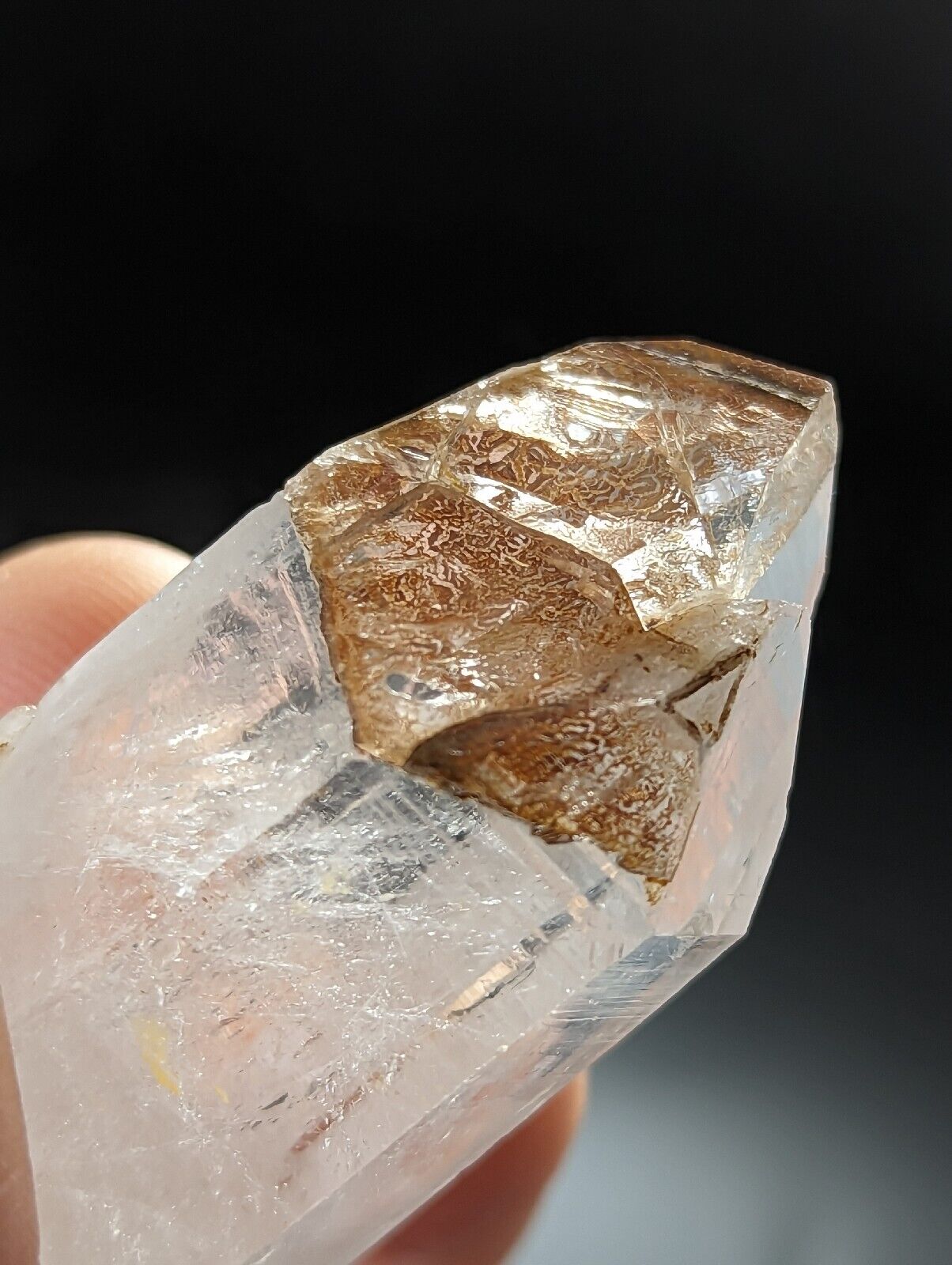 Clay included Quartz Crystal - Very Unique - Montgomery County Arkansas ooak - Collectibles:Rocks Fossils &