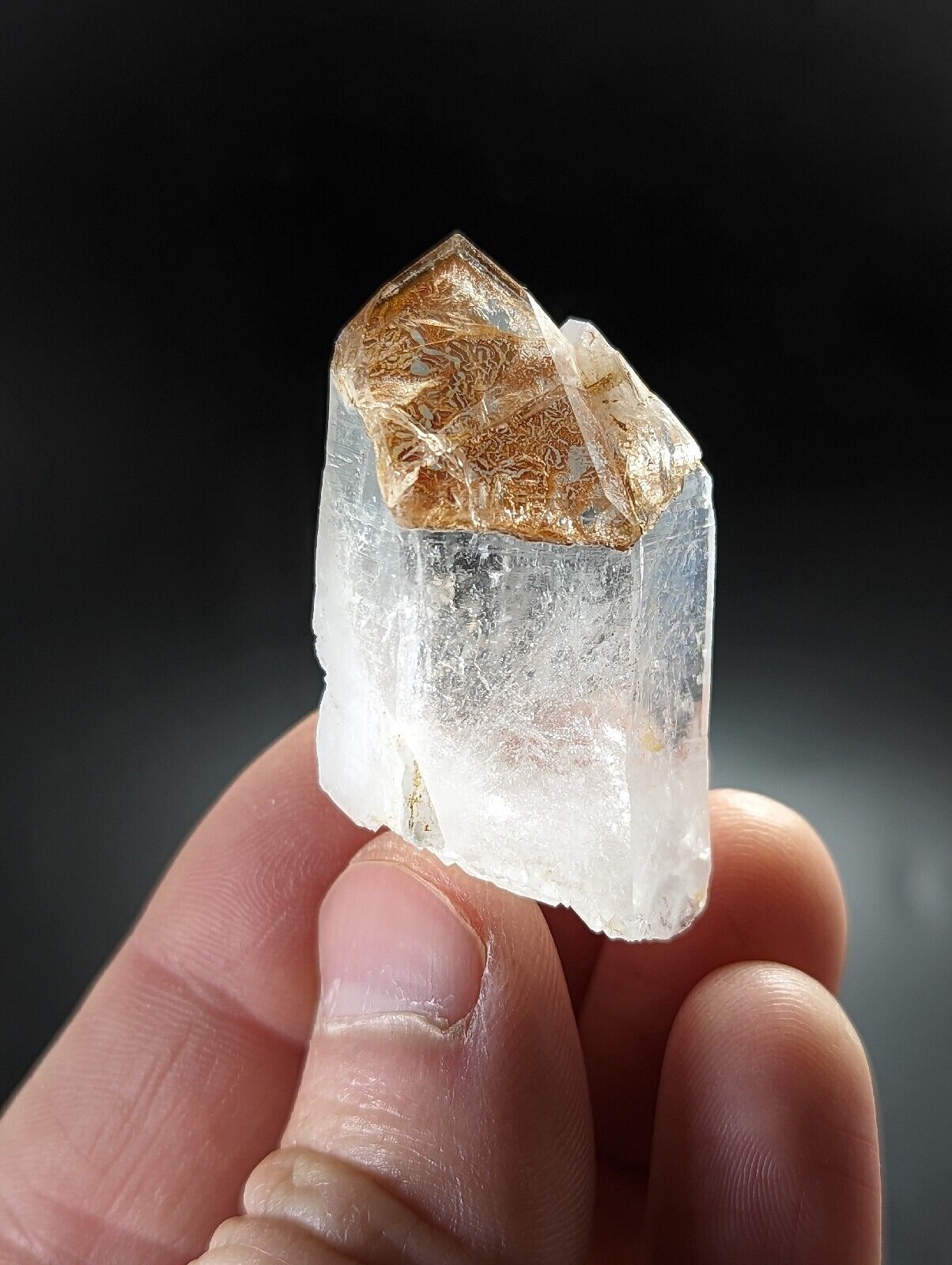 Clay included Quartz Crystal - Very Unique - Montgomery County Arkansas ooak - Collectibles:Rocks Fossils &