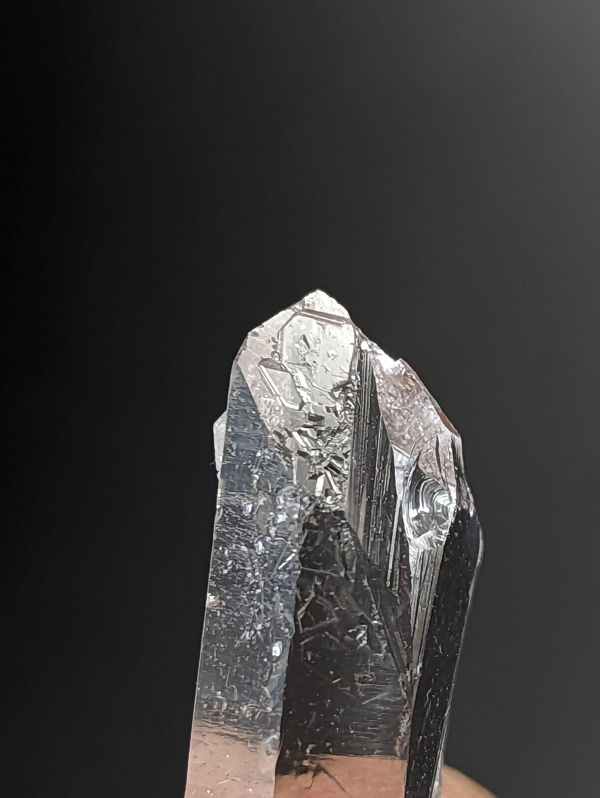 Clear Quartz Crystal Point Very Rare form- Garland County Arkansas old stock - Collectibles:Rocks Fossils &