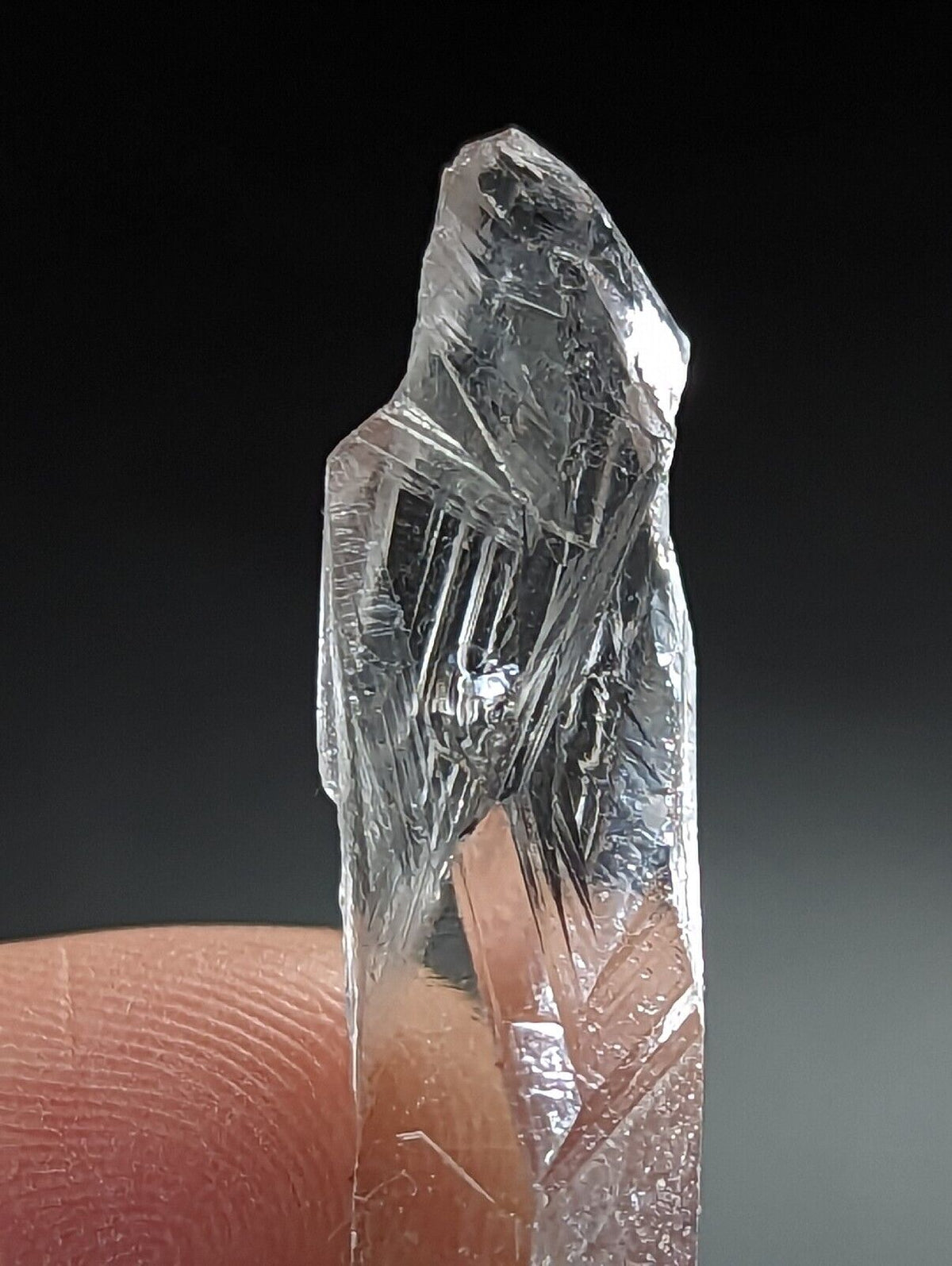 Clear Quartz Crystal Point Very Rare form- Garland County Arkansas old stock - Collectibles:Rocks Fossils &