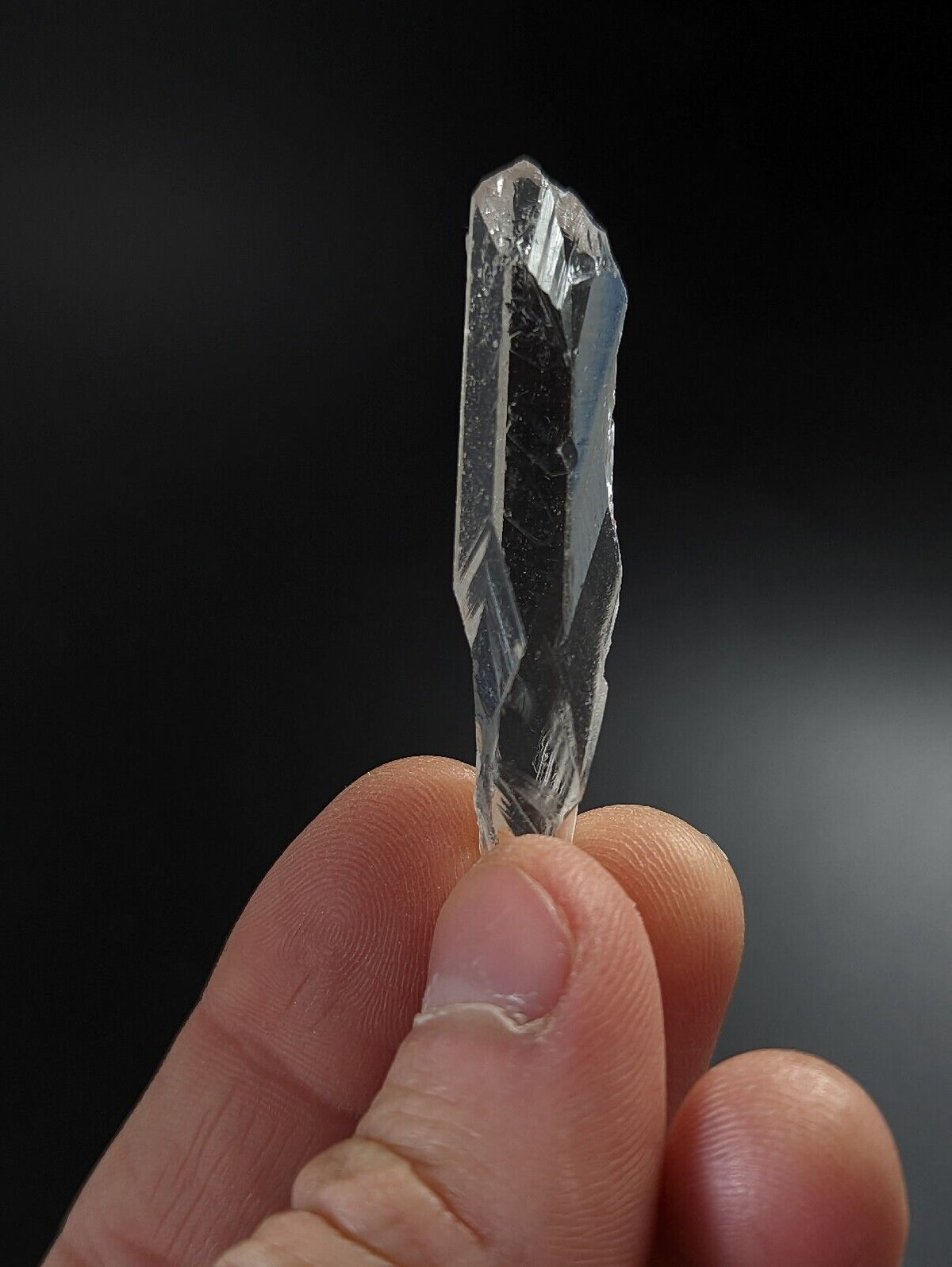Clear Quartz Crystal Point Very Rare form- Garland County Arkansas old stock - Collectibles:Rocks Fossils &