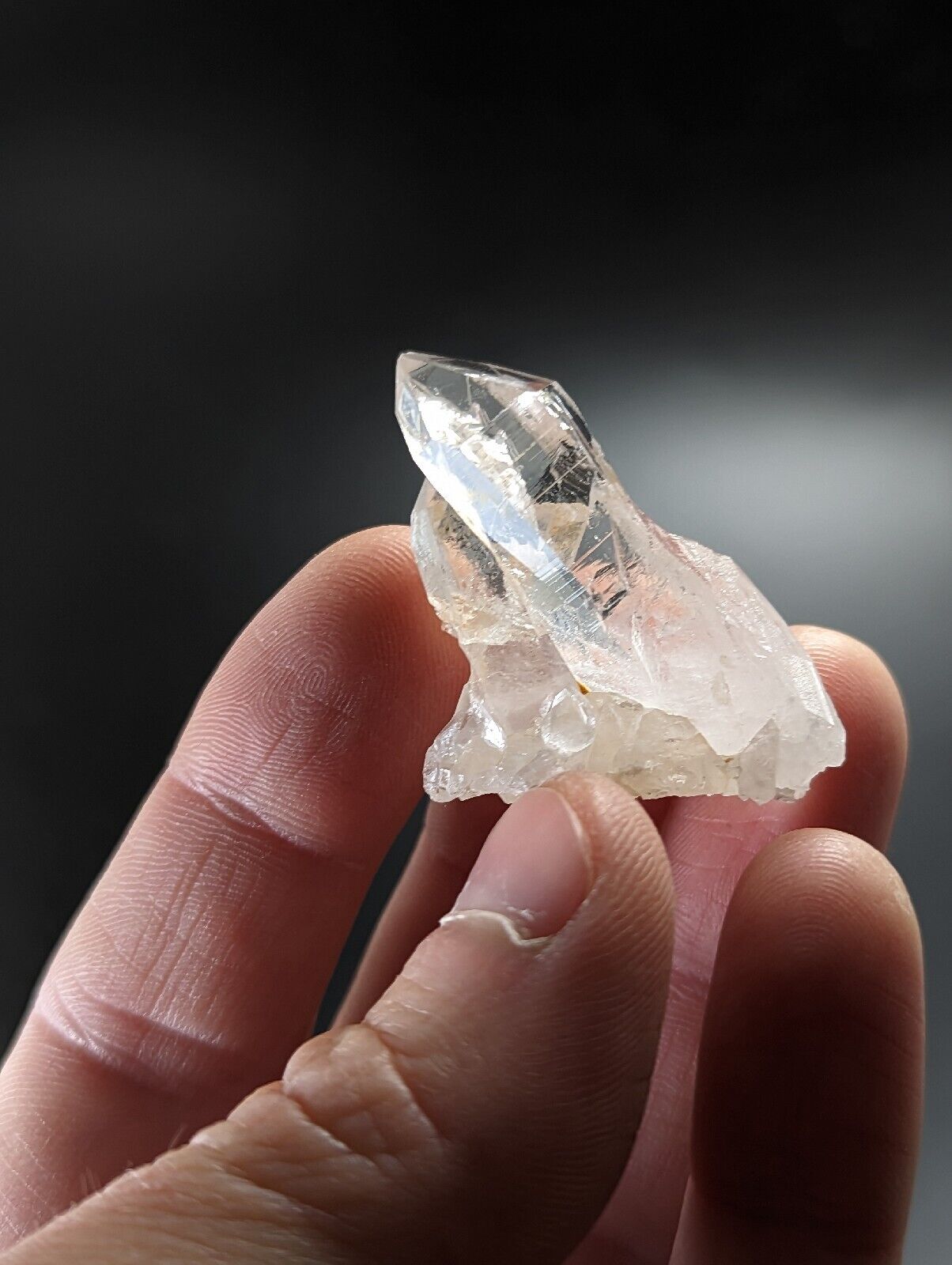 Clear Quartz Crystal w/ inclusions - Montgomery County Arkansas ooak - Collectibles:Rocks Fossils & Minerals:Crystals