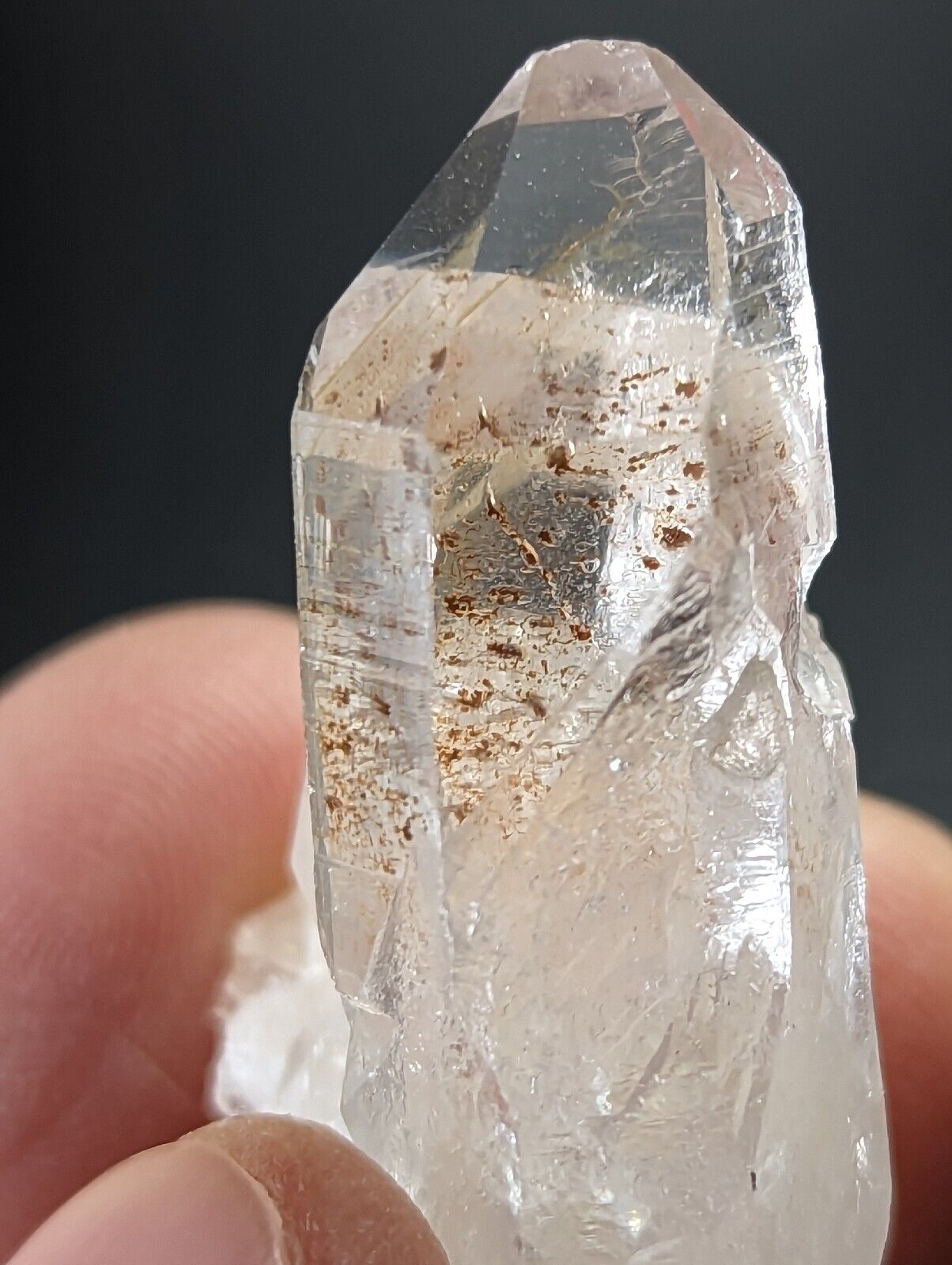 Clear Quartz Crystal w/ inclusions - Montgomery County Arkansas ooak - Collectibles:Rocks Fossils & Minerals:Crystals