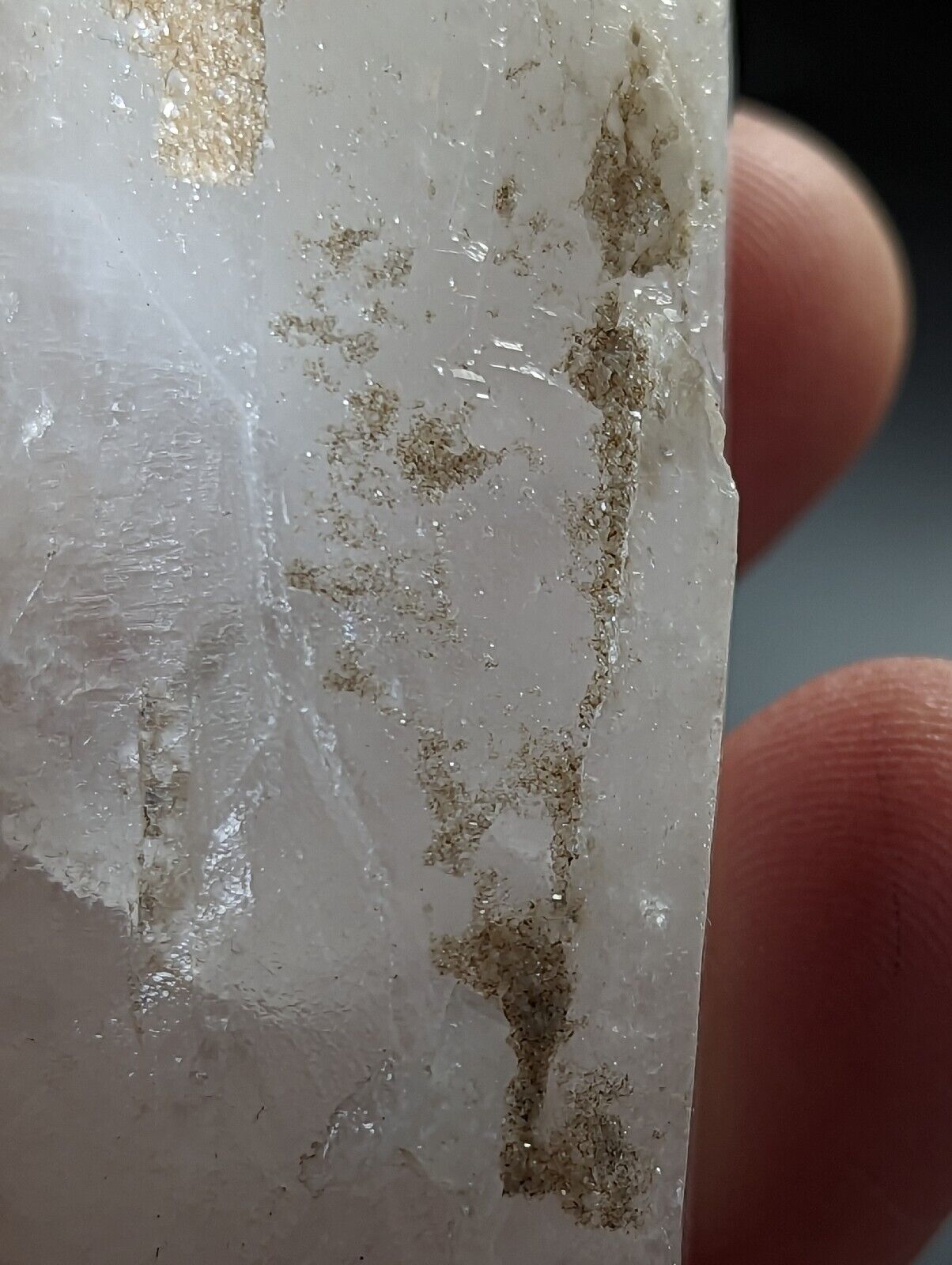 Cookeite on Quartz Crystal - Rare Old Stock - Pulaski County Arkansas ooak - Collectibles:Rocks Fossils &