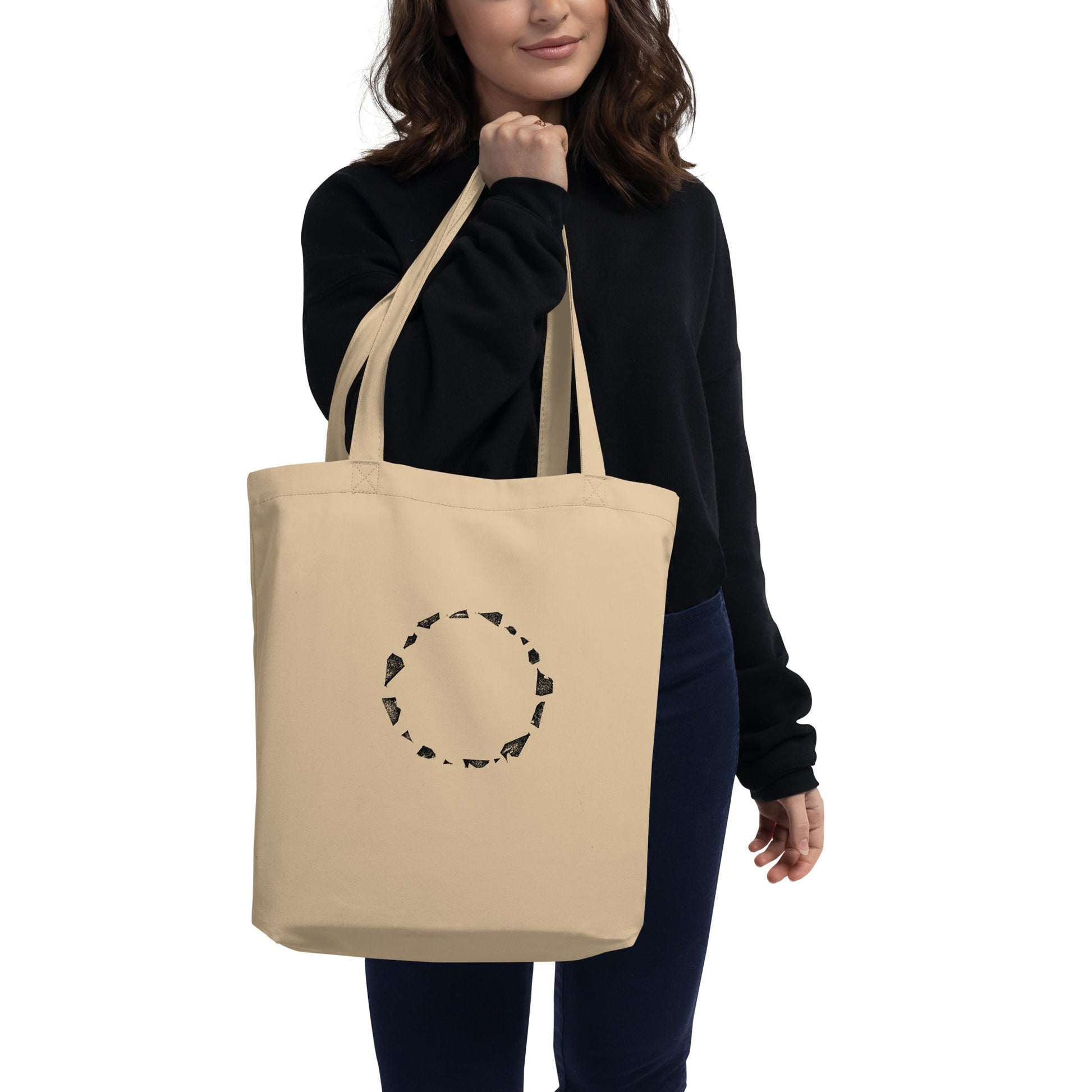 Crystal Circle - Eco Tote Bag - Arkansas Minerals