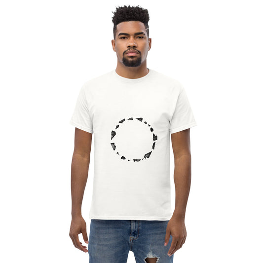 Crystal Circle Tee unisex/mens/womens - Arkansas Minerals - White / S