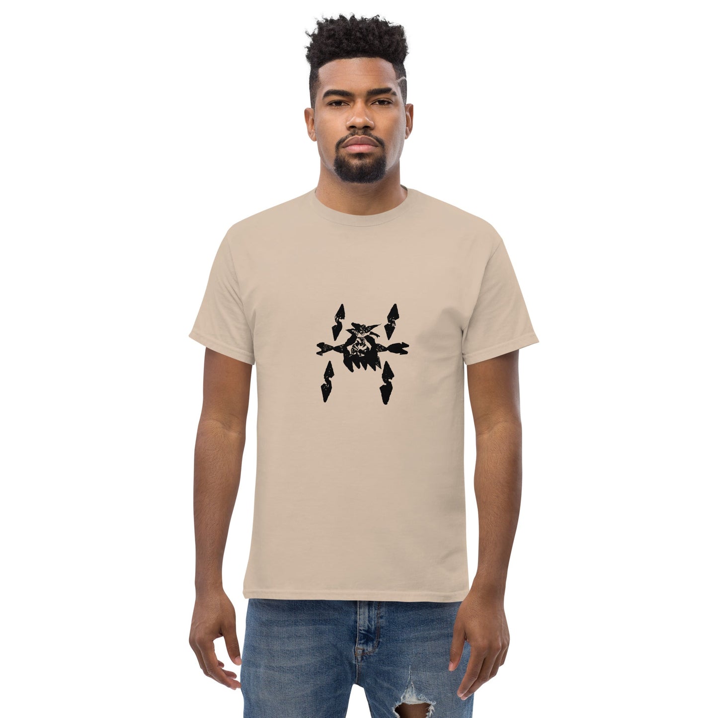 Crystal Creature #2 Tee unisex/mens/womens - Arkansas Minerals - Sand / S