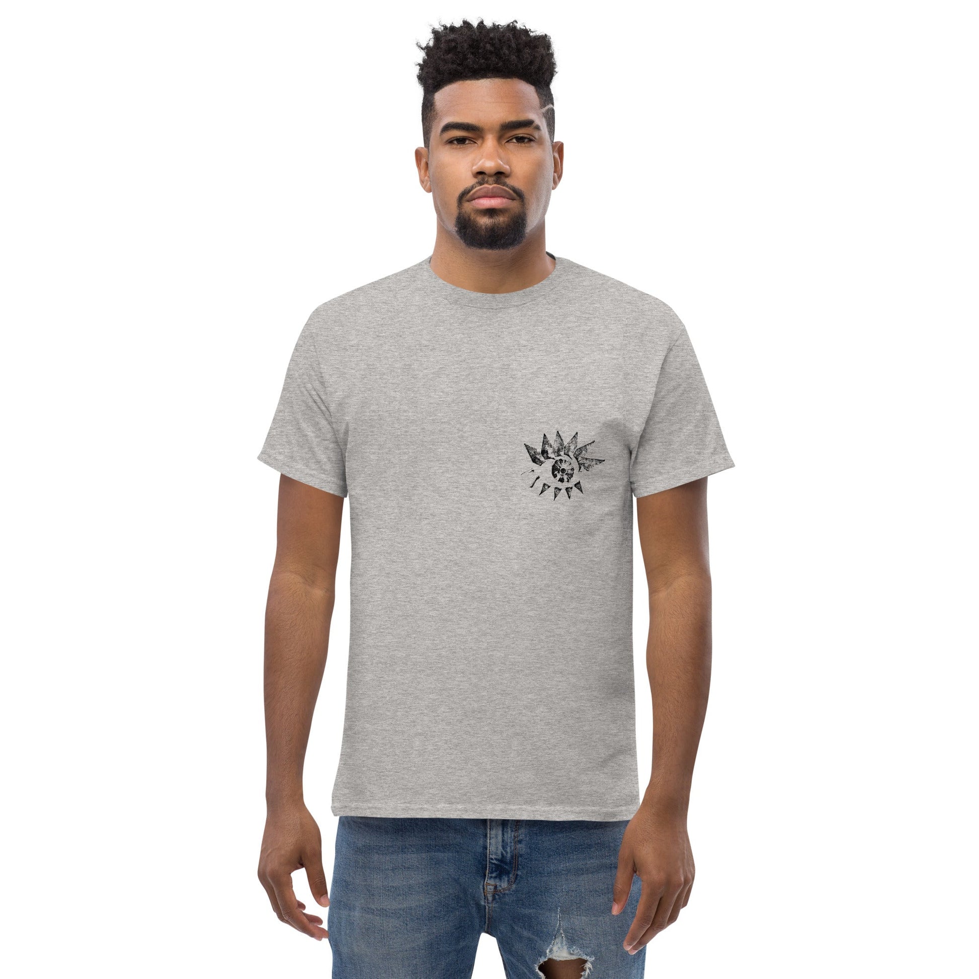 Crystal Eye Tee unisex/mens/womens - Arkansas Minerals - Sport Grey / S