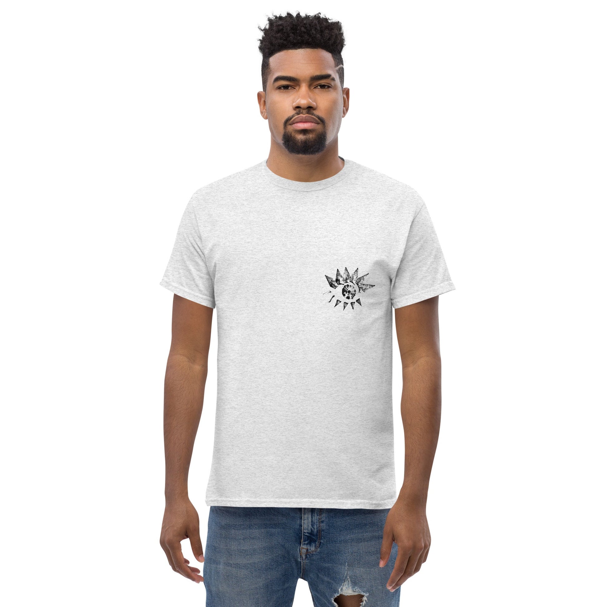 Crystal Eye Tee unisex/mens/womens - Arkansas Minerals - Ash / S