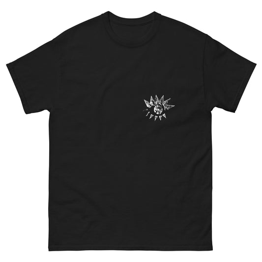 Crystal Eye Tee unisex/mens/womens (White Ink) - Arkansas Minerals - Black / S