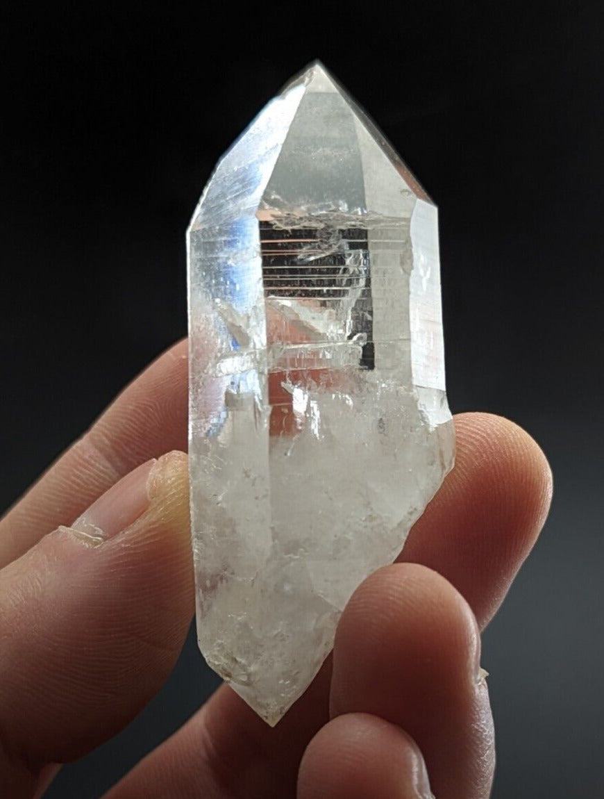 DT Quartz Crystal Point w/ quartz included!- Montgomery County Arkansas ooak - Collectibles:Rocks Fossils &