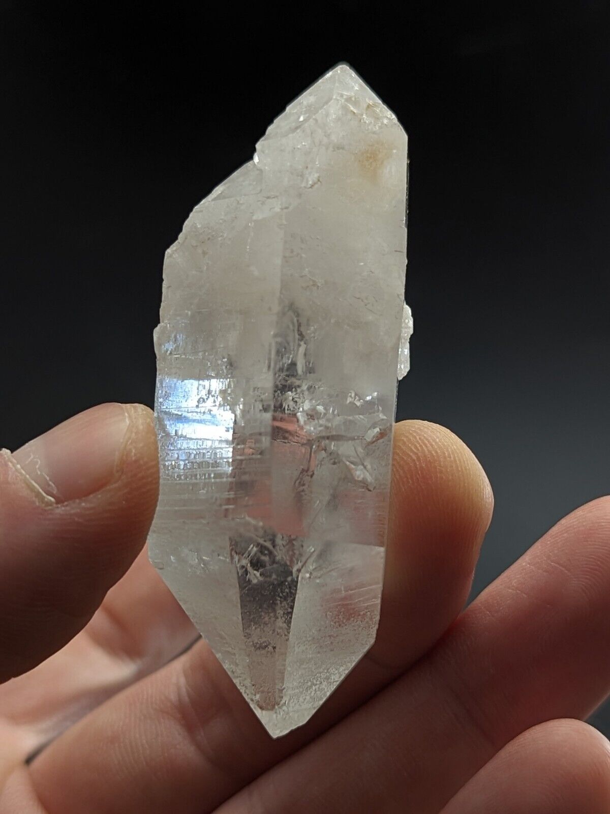 DT Quartz Crystal Point w/ quartz included!- Montgomery County Arkansas ooak - Collectibles:Rocks Fossils &