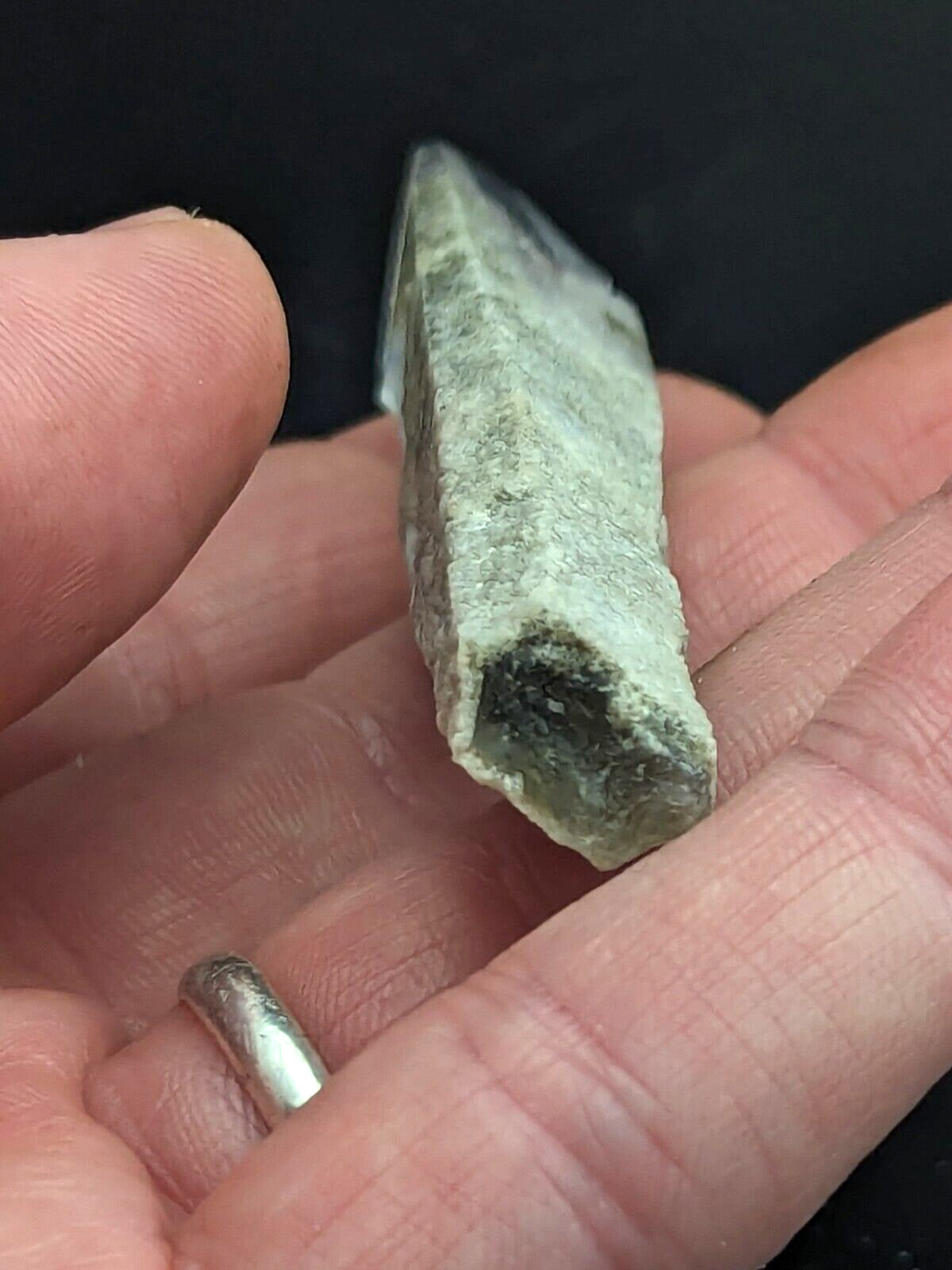Fantastic Green Chlorite Quartz Crystal North of Willis Mine Paron Arkansas - Collectibles:Rocks Fossils &