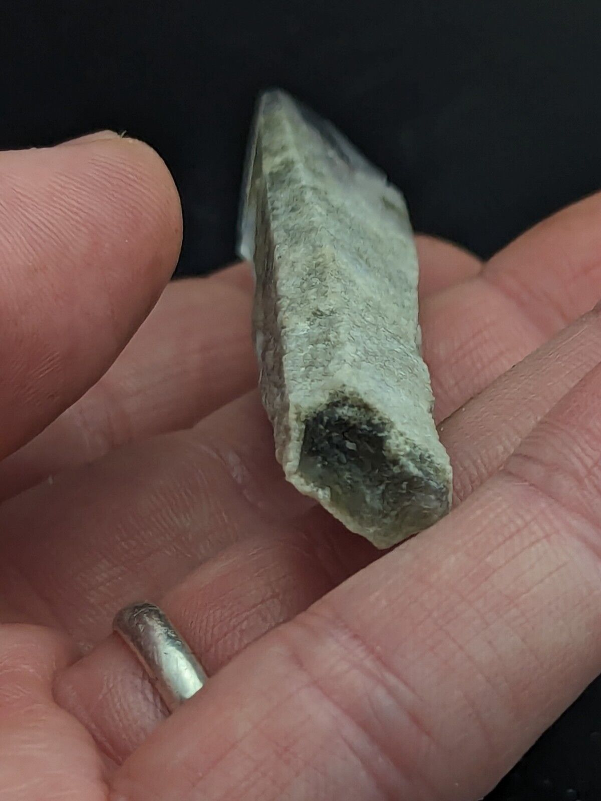 Fantastic Green Chlorite Quartz Crystal North of Willis Mine Paron Arkansas - Collectibles:Rocks Fossils &
