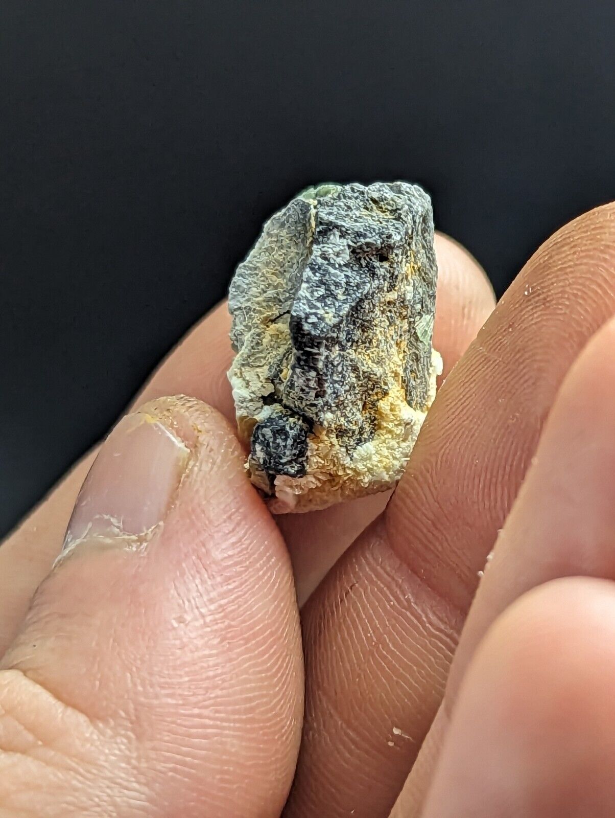 Fluorescent Wavellite - Old Stock - Mauldin Mountain Arkansas Rare and Unique - Collectibles:Rocks Fossils &