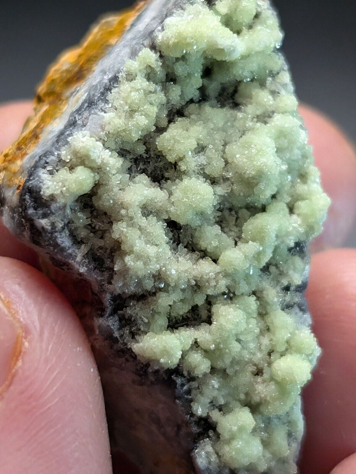 FluorWavellite - Rare! Intermixed With SiO2- Mauldin Mountain Arkansas ooak - Collectibles:Rocks Fossils &