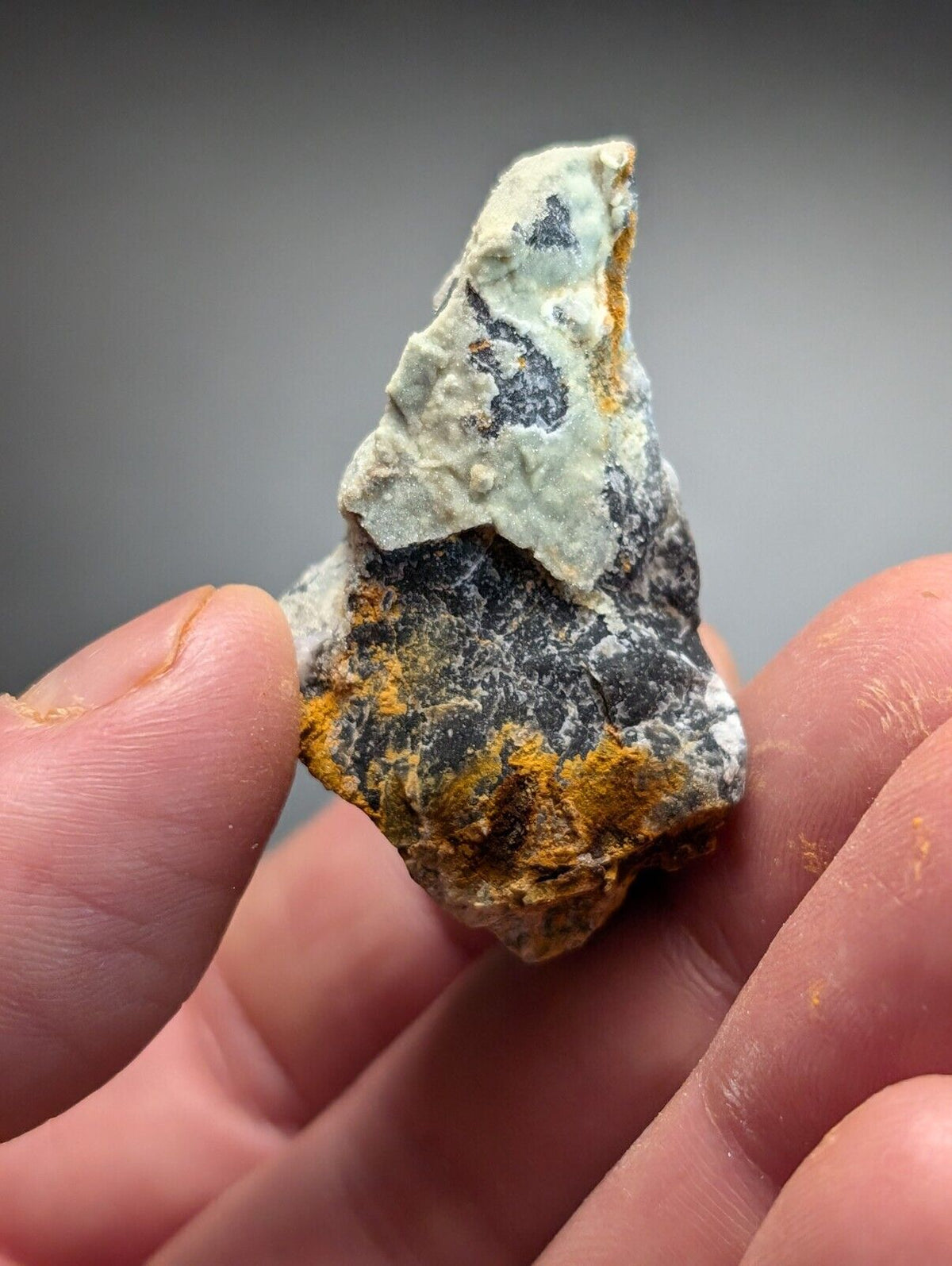 FluorWavellite - Rare! Intermixed With SiO2- Mauldin Mountain Arkansas ooak - Collectibles:Rocks Fossils &